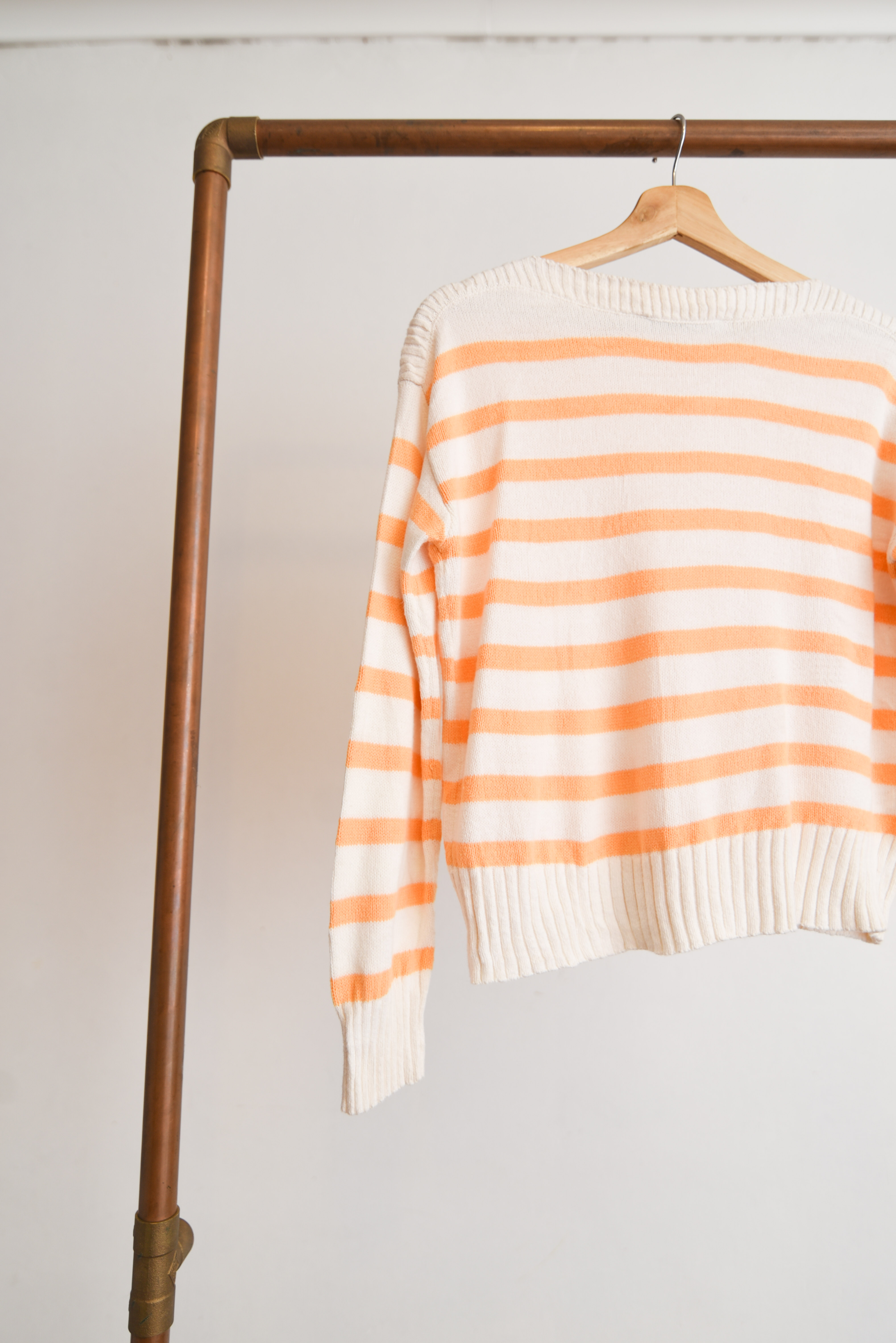 Chaleco marfil stripes