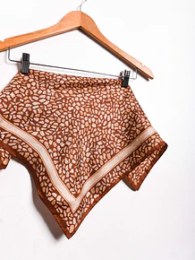 Pañuelo Anne Klein silk vintage