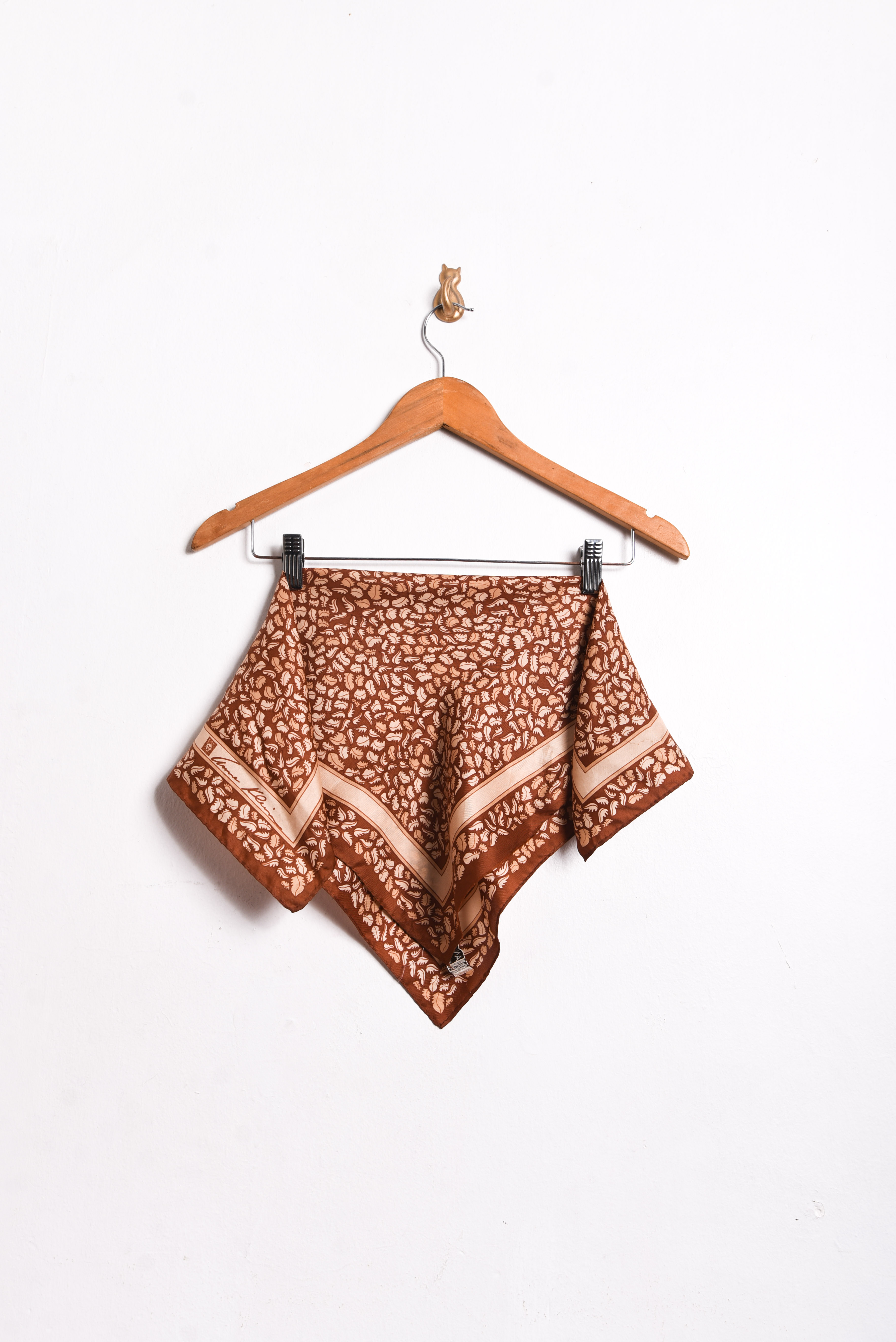 Pañuelo Anne Klein silk vintage