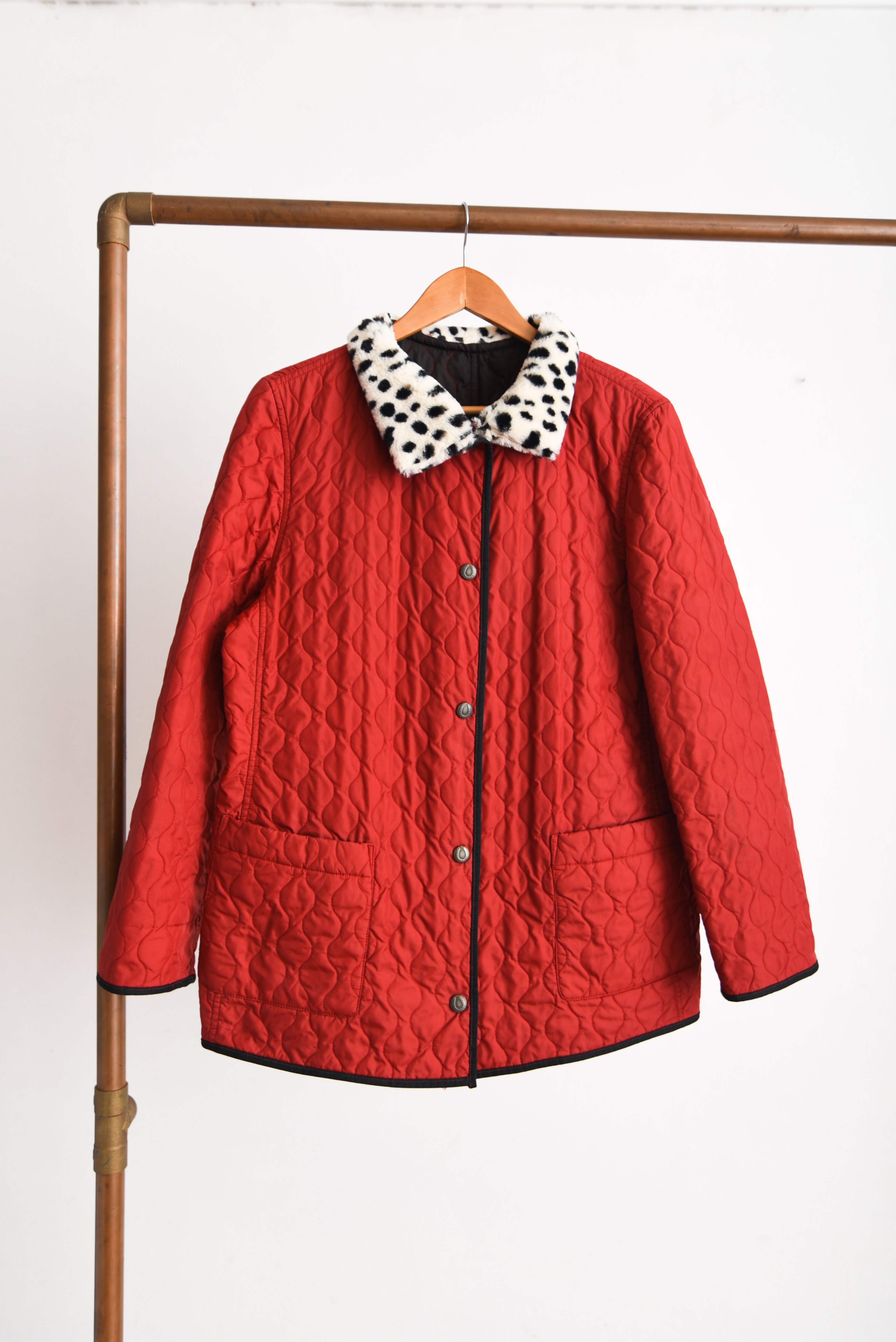 Chaqueta reworked reversible vintage