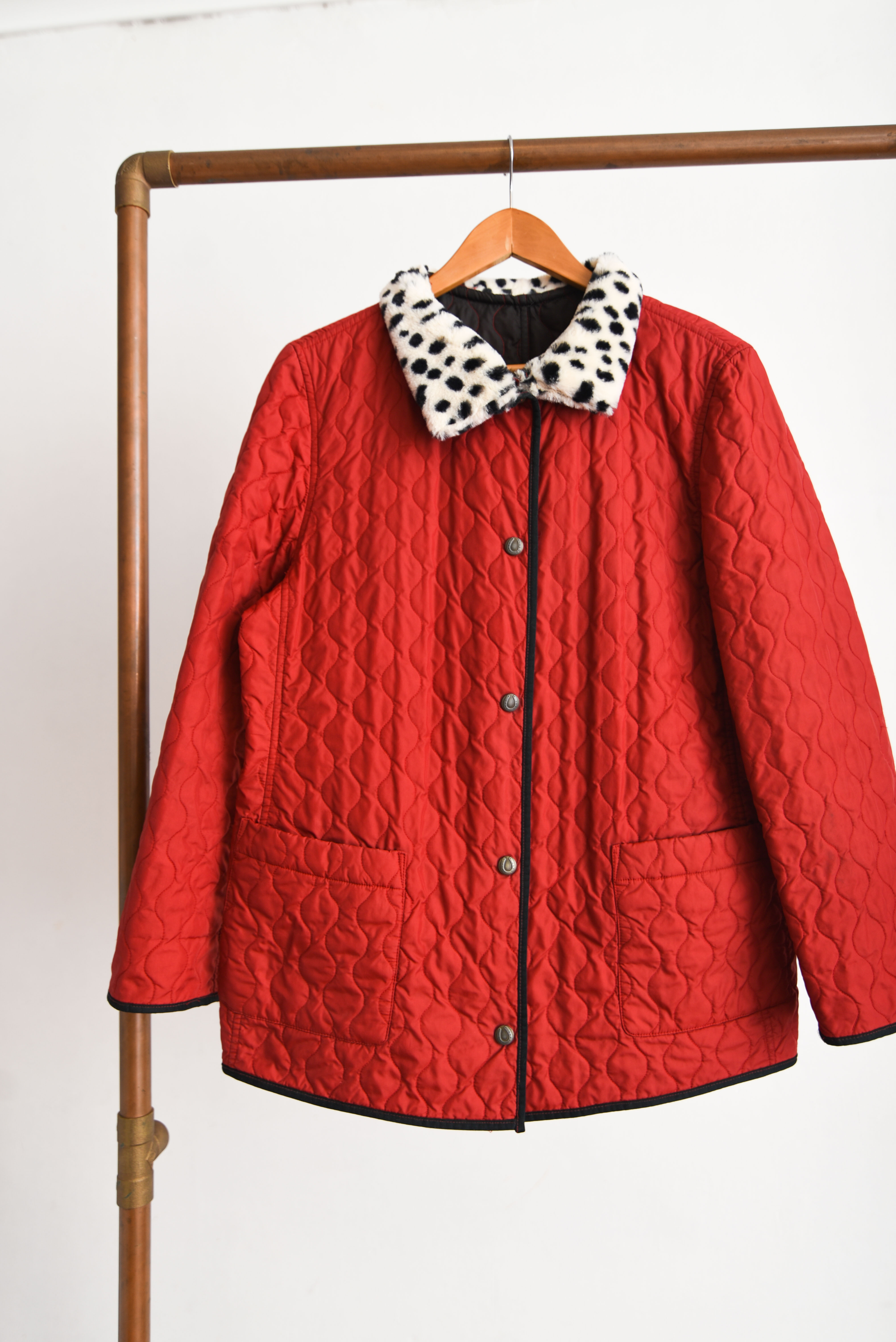 Chaqueta reworked reversible vintage