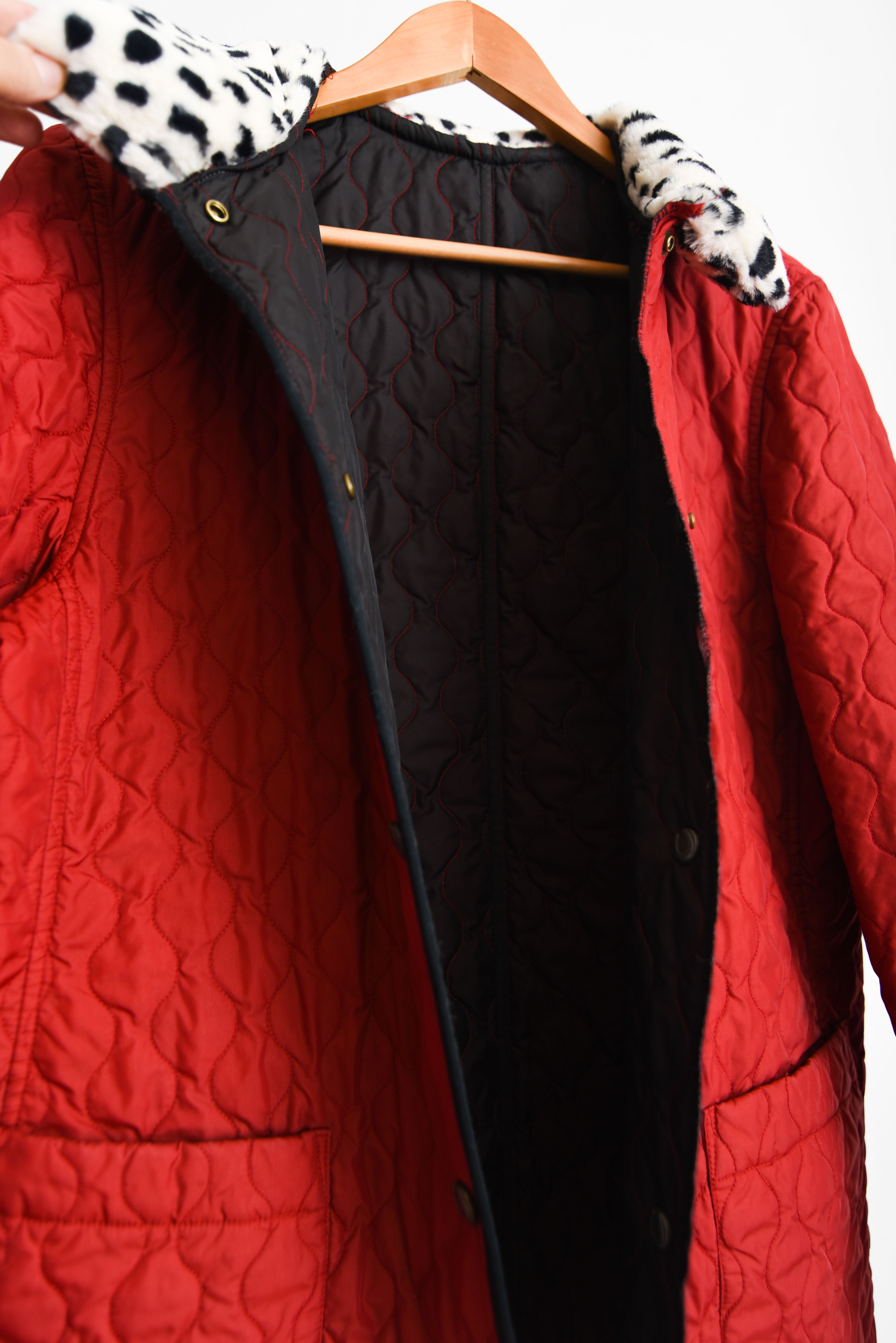 Chaqueta reworked reversible vintage