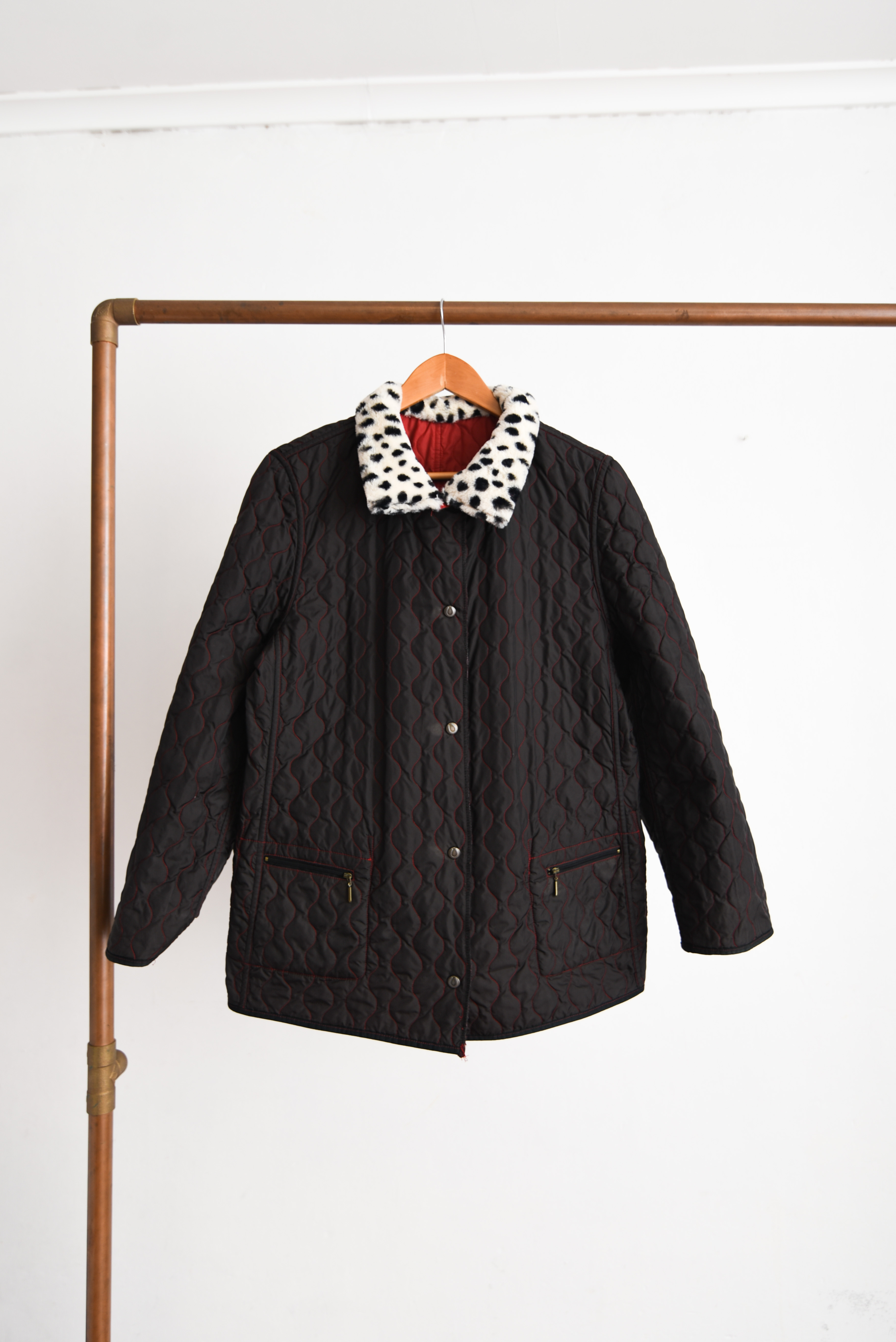 Chaqueta reworked reversible vintage