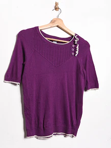 Top purple Delia's