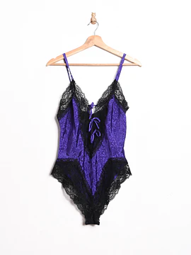 Body lencero 80s purple lazitos
