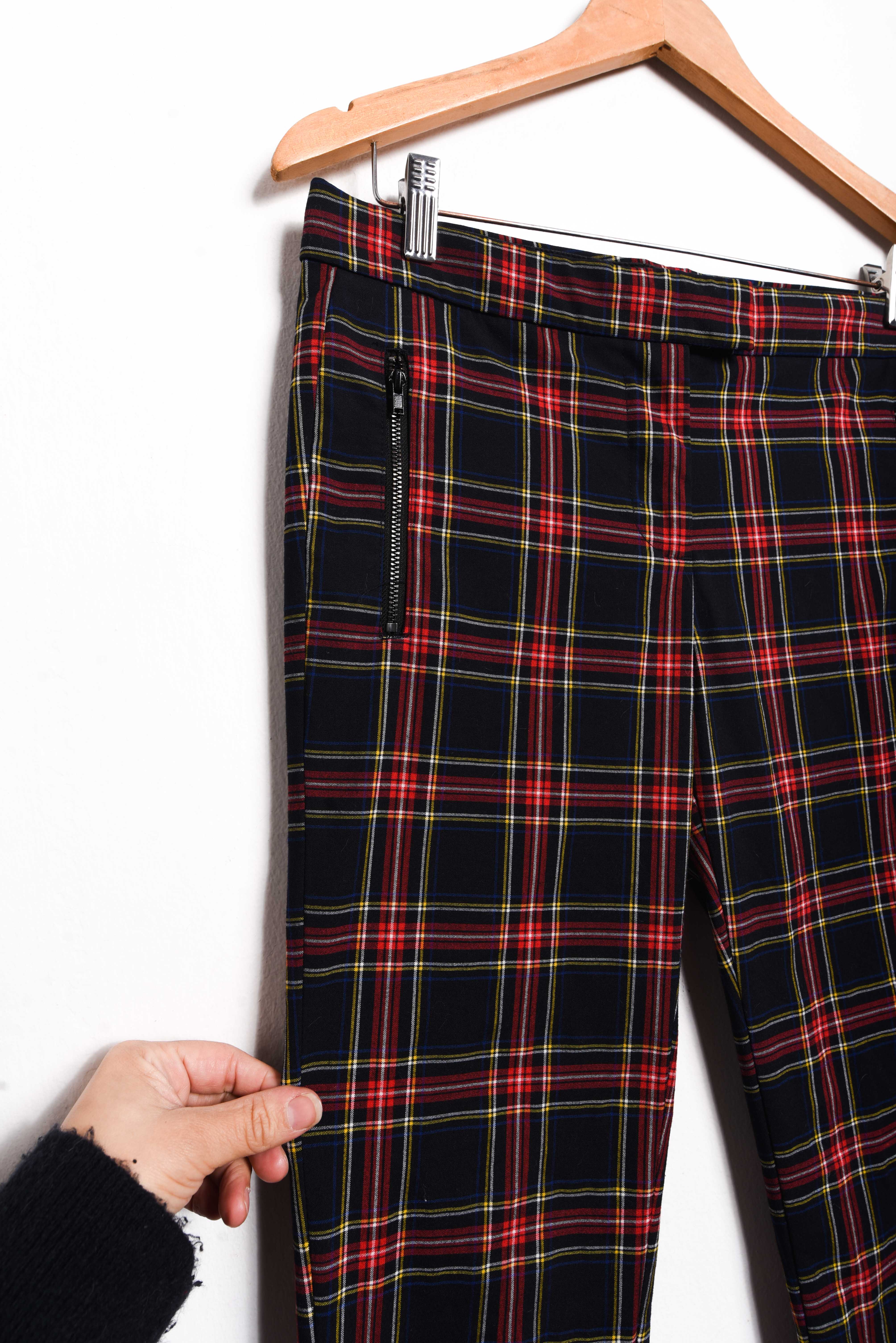 Pantalón navy tartán