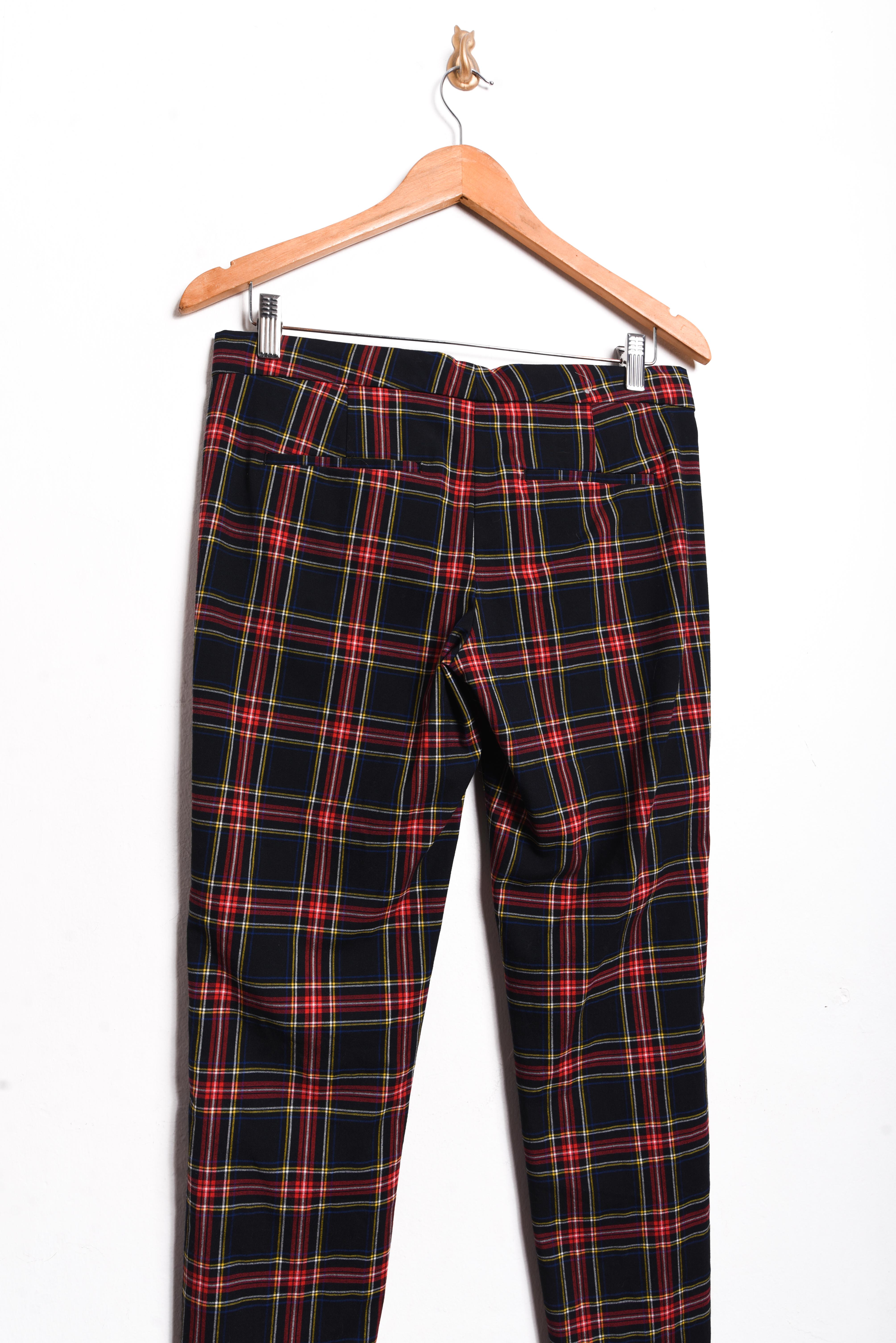 Pantalón navy tartán