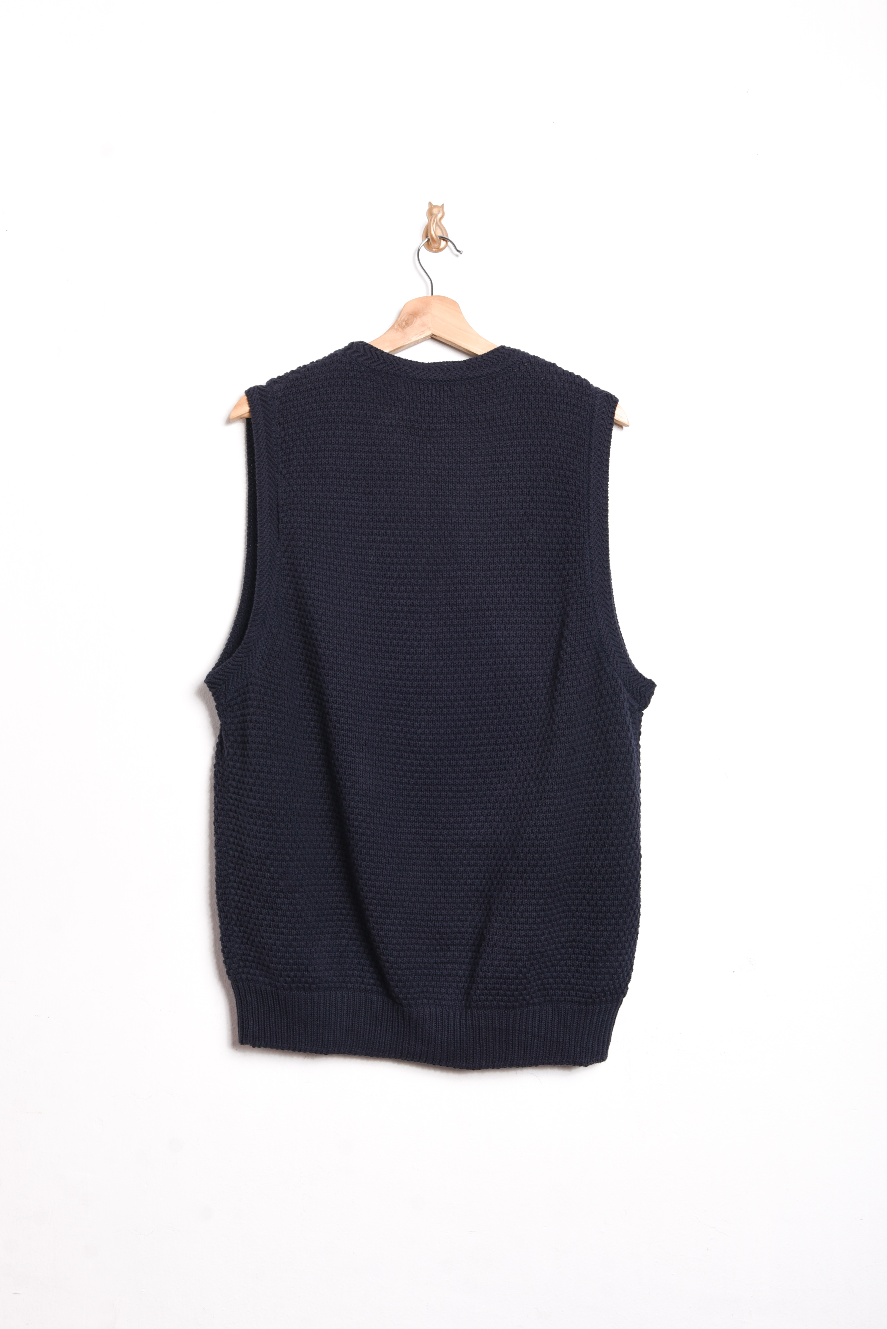 Sweater vest azul vintage