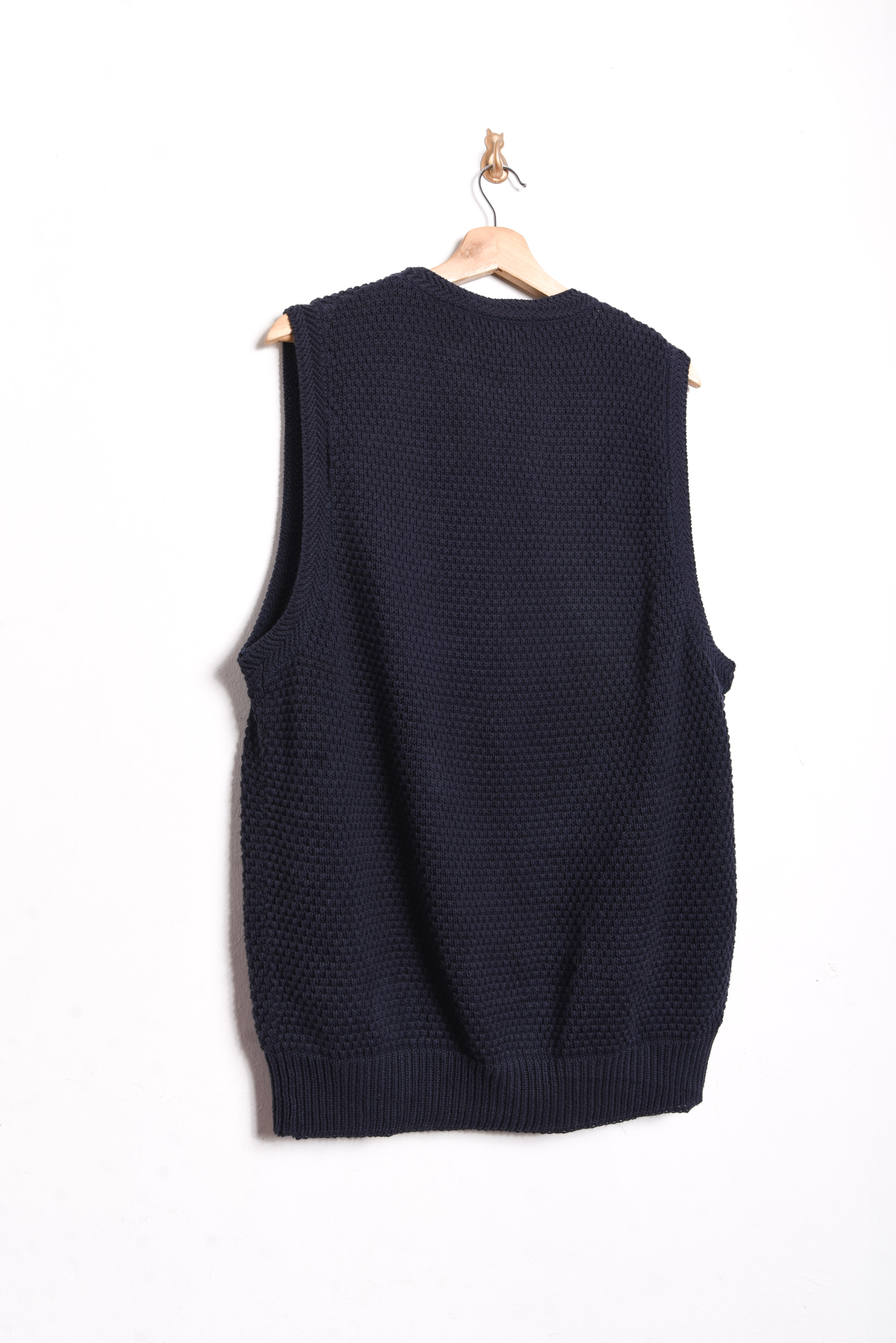Sweater vest azul vintage