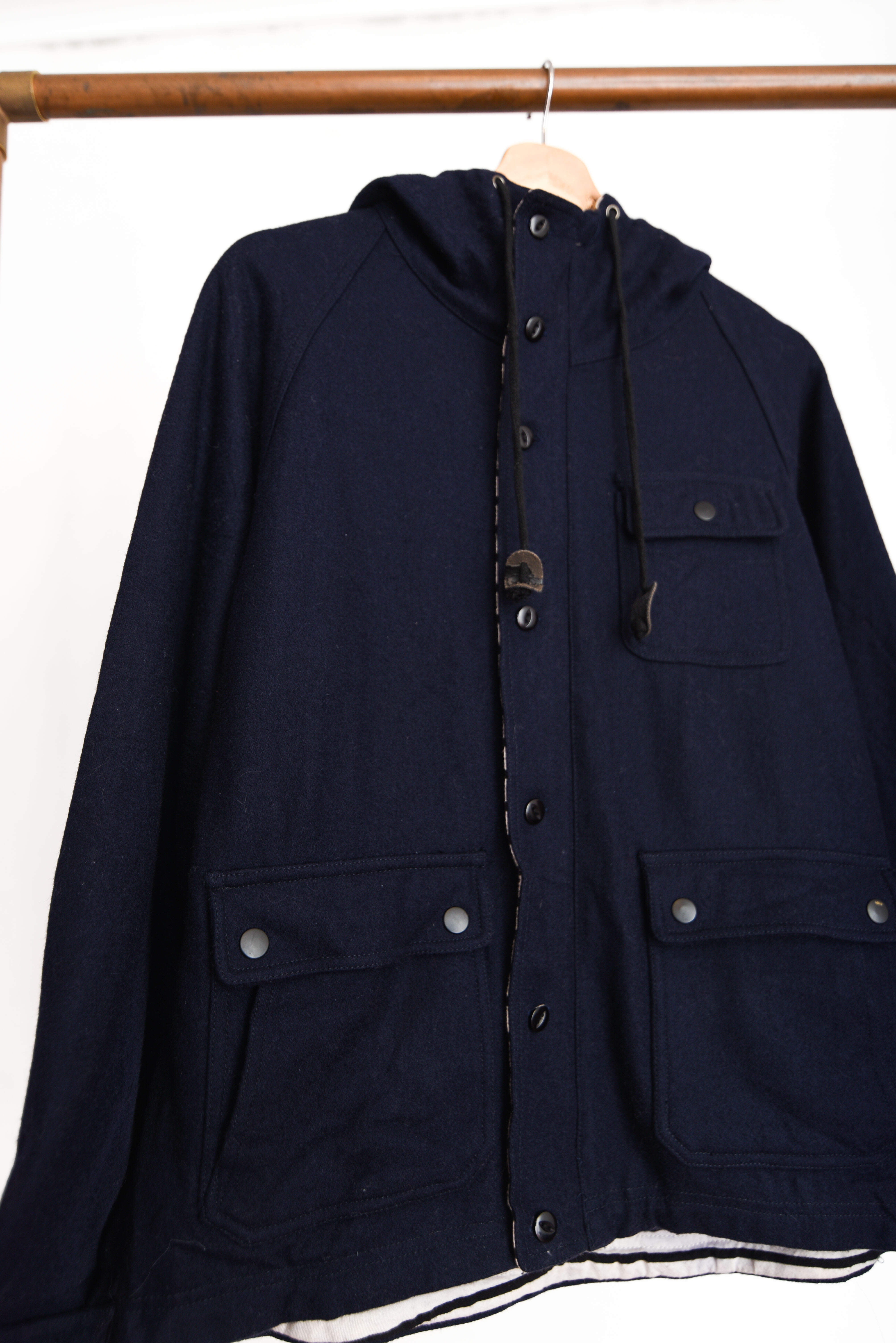 Chaqueta navy montgomery