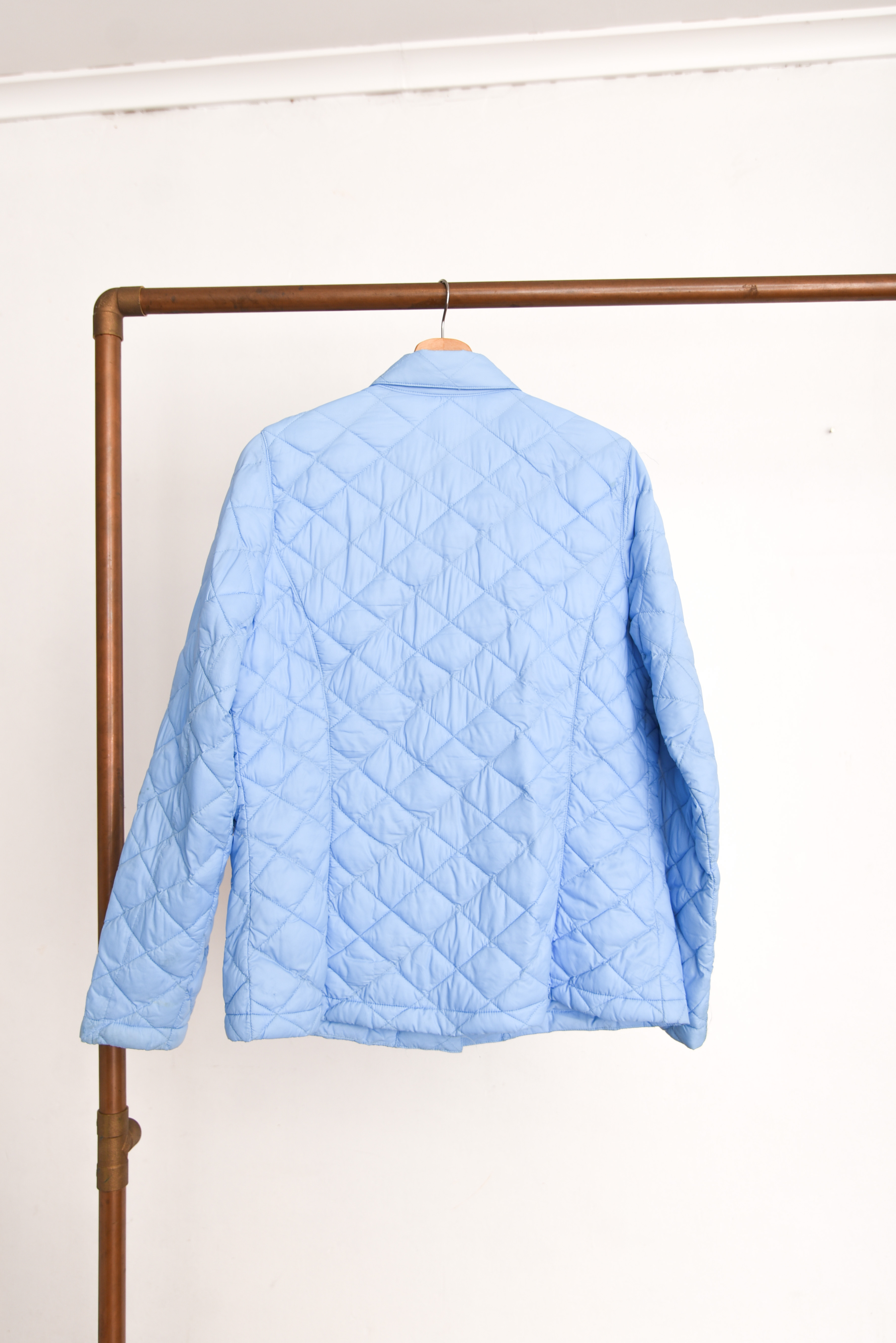 Chaqueta babyblue quilted LL Bean