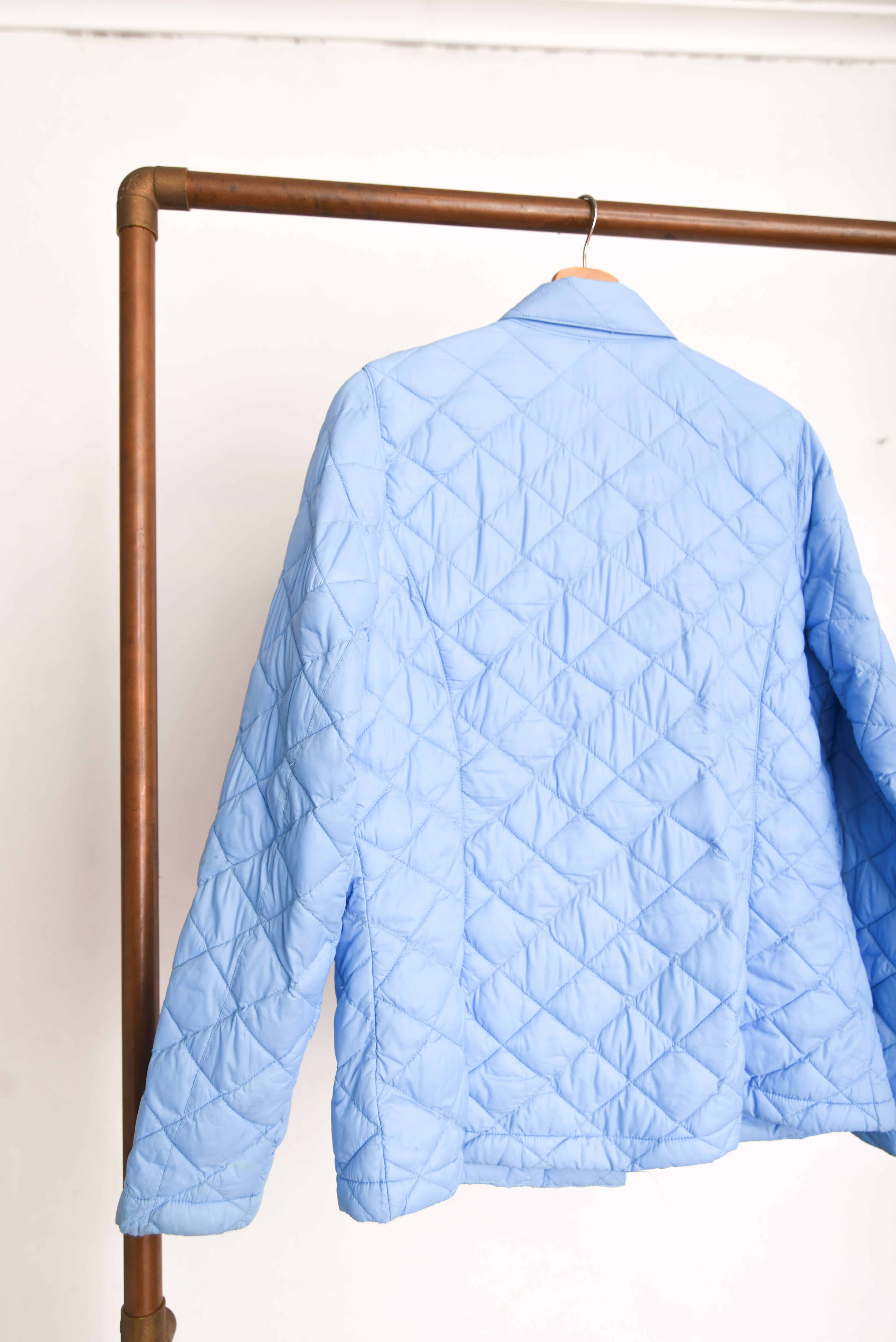Chaqueta babyblue quilted LL Bean