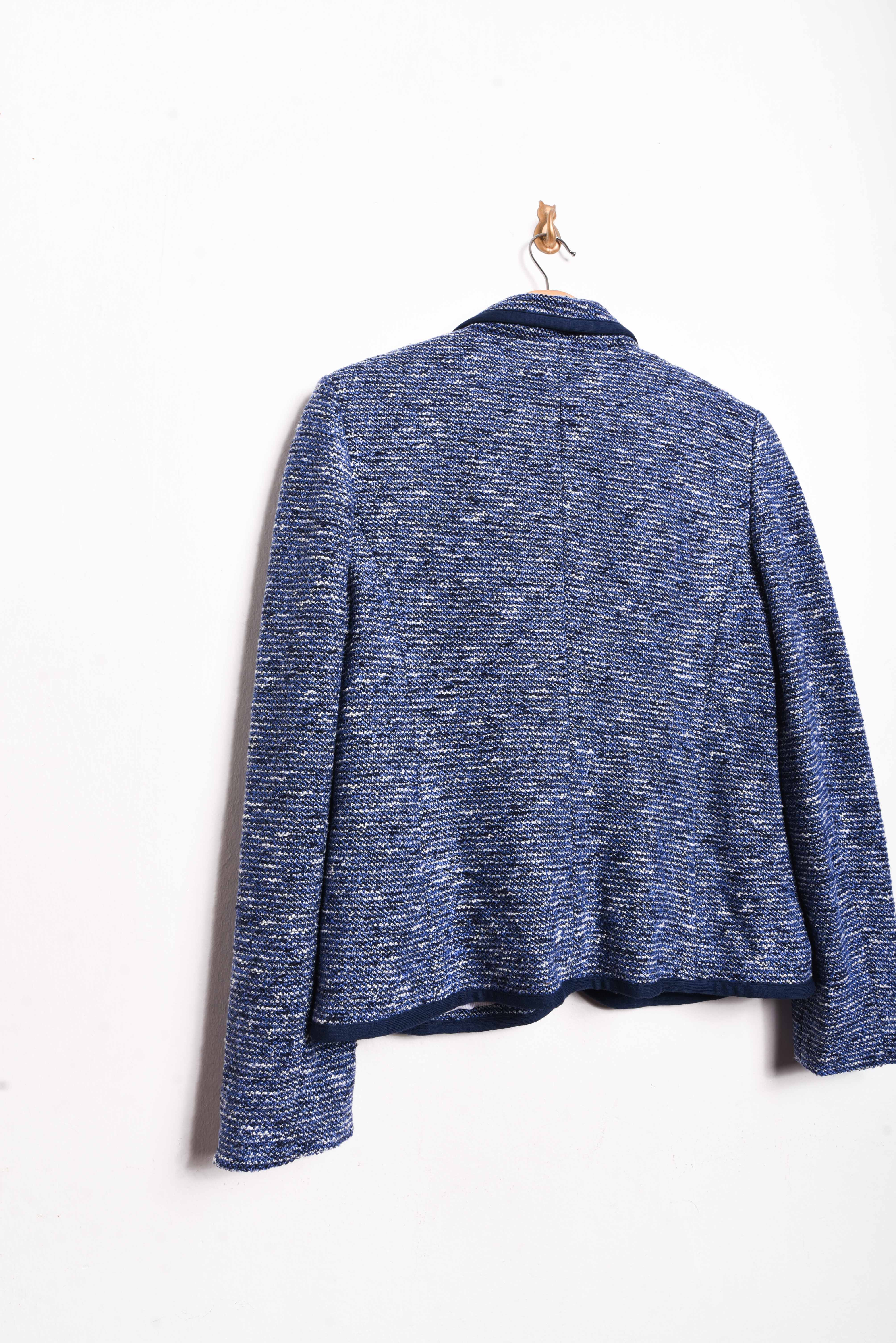 Blazer azulino tweed