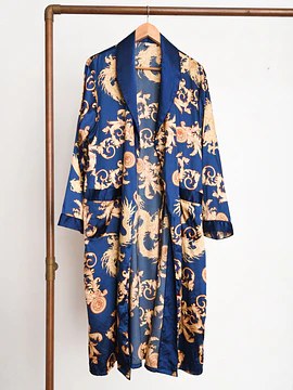 Kimono lencero dragones