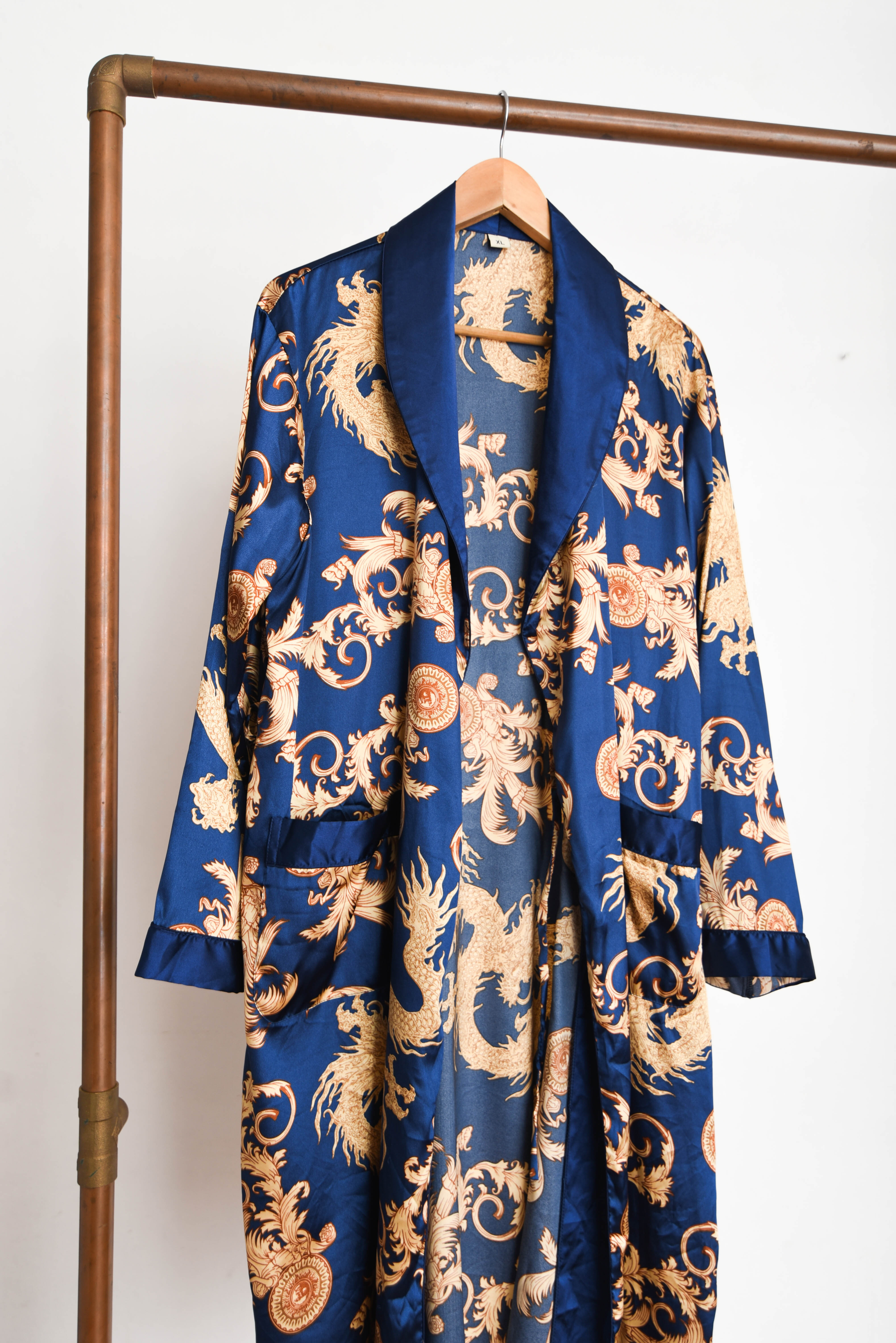 Kimono lencero dragones