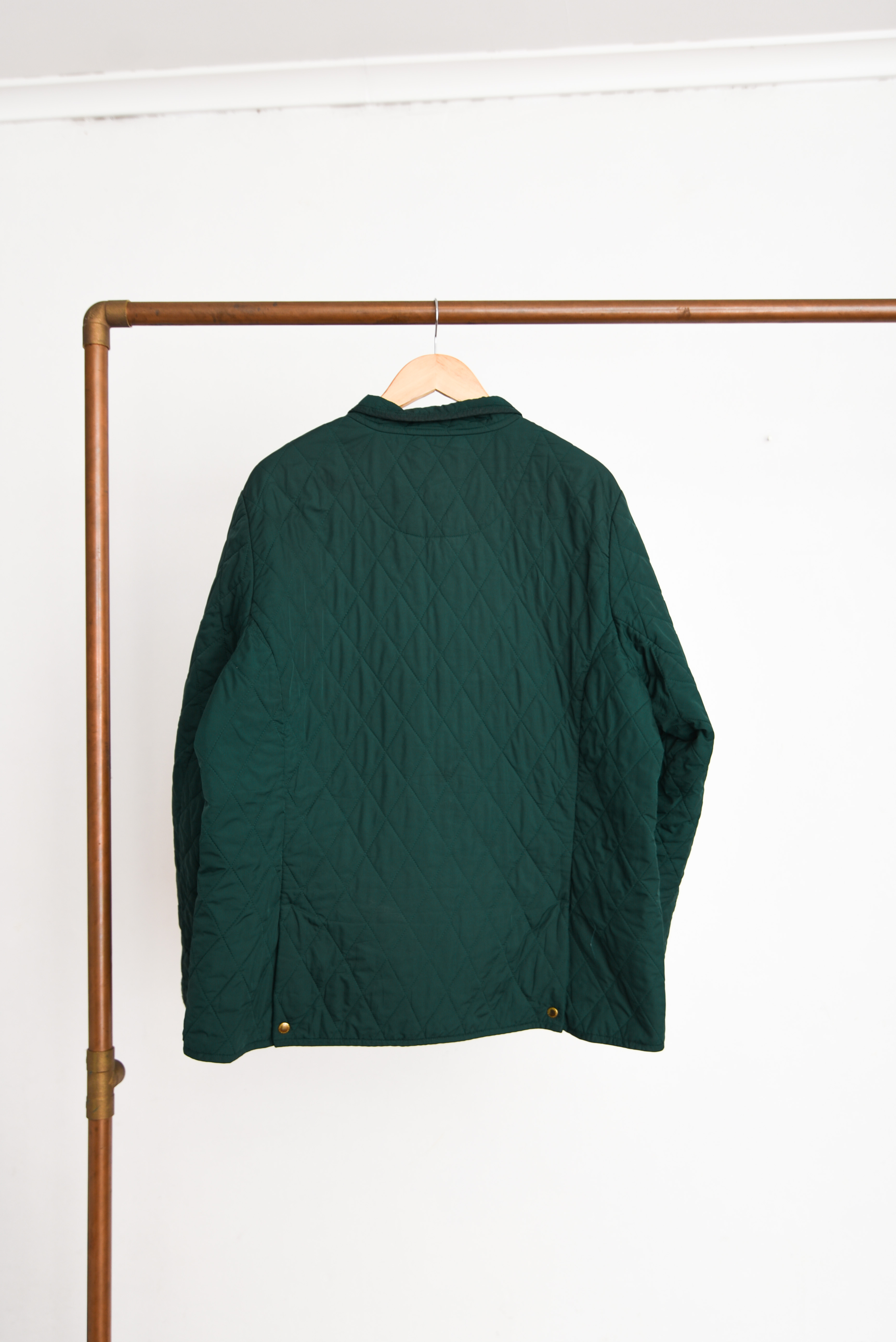 Chaqueta green quilted 