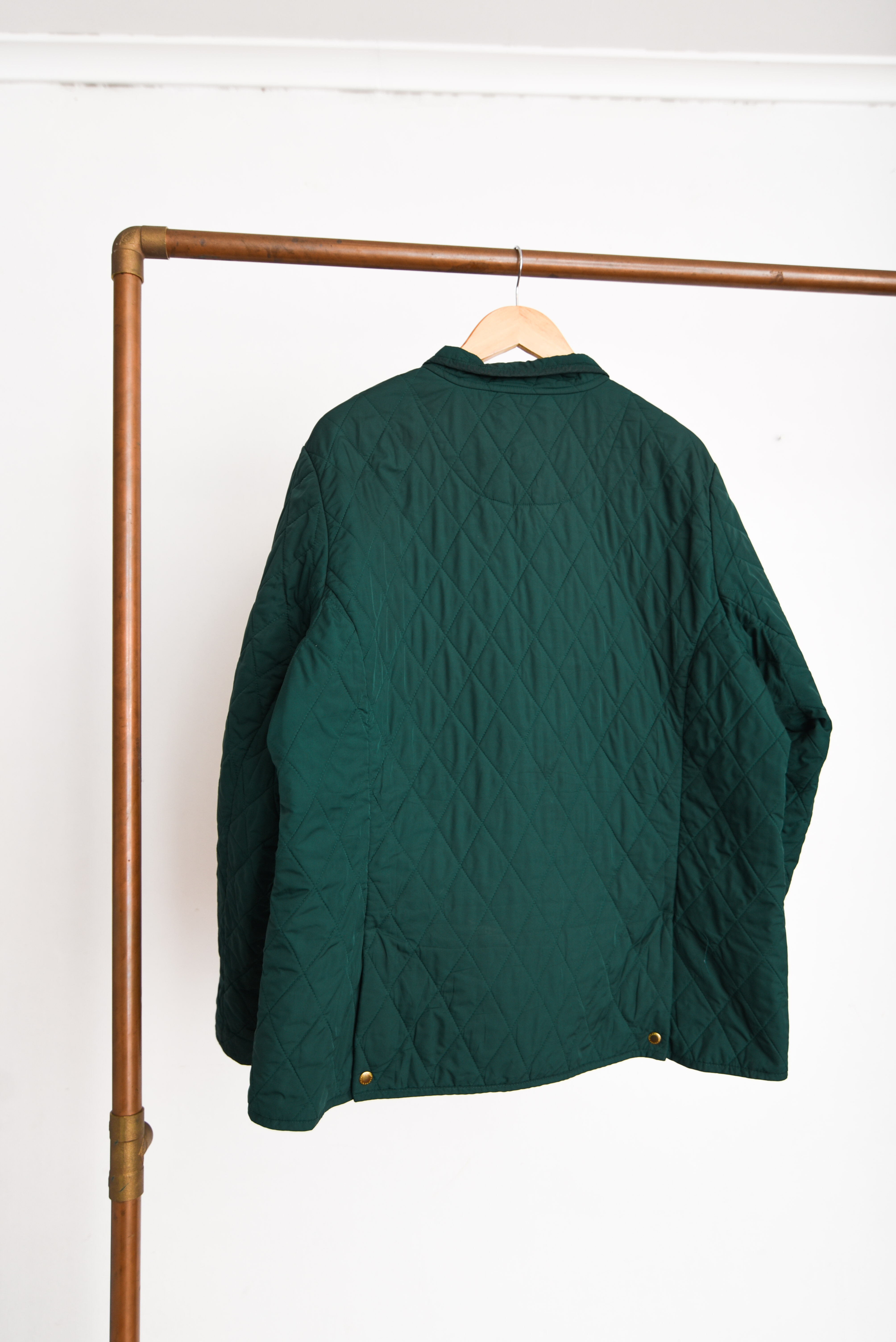 Chaqueta green quilted 