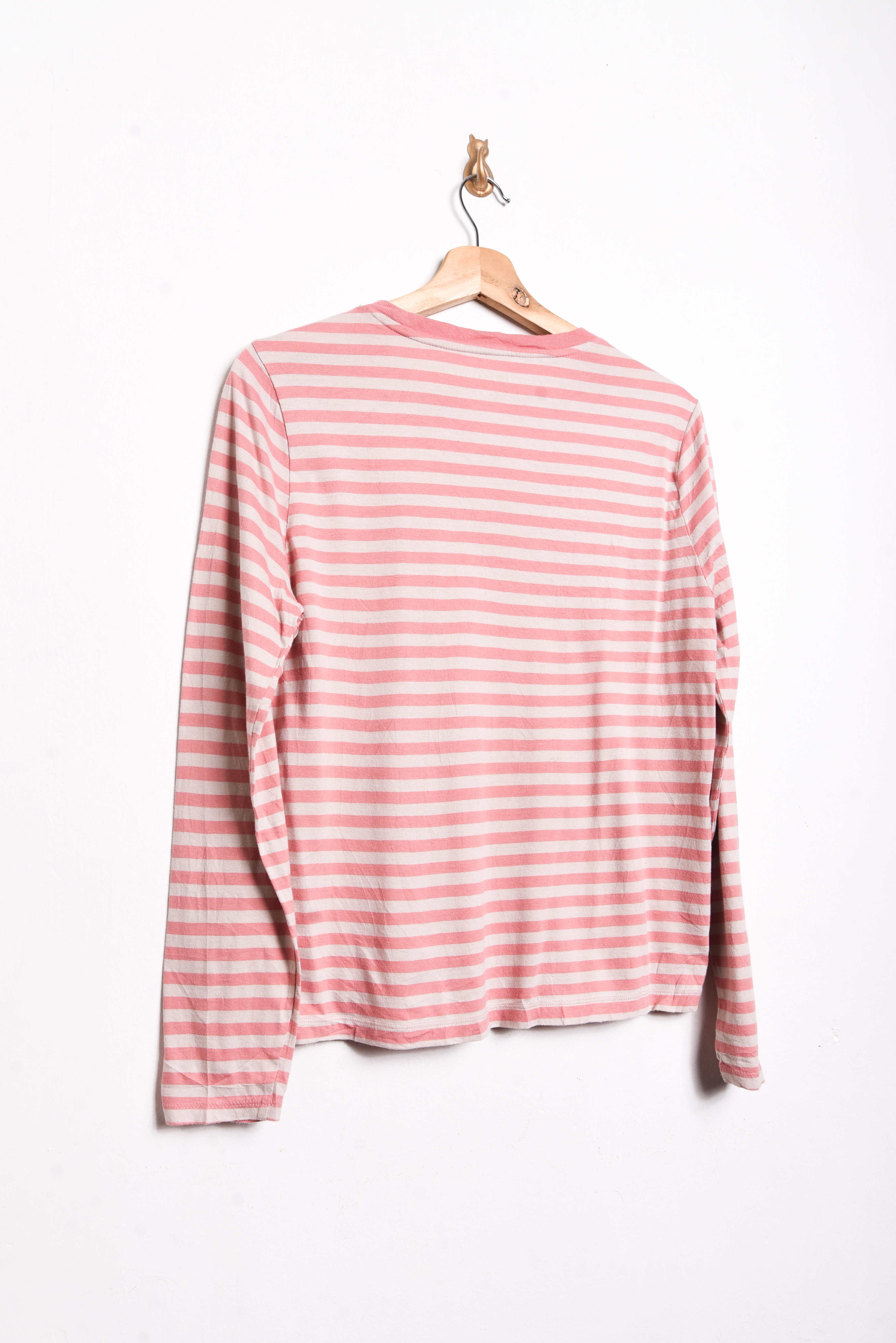 Polera coral rayada