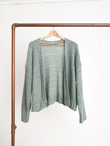 Chaleco tapado gris
