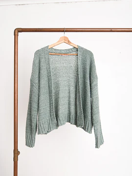 Chaleco tapado gris