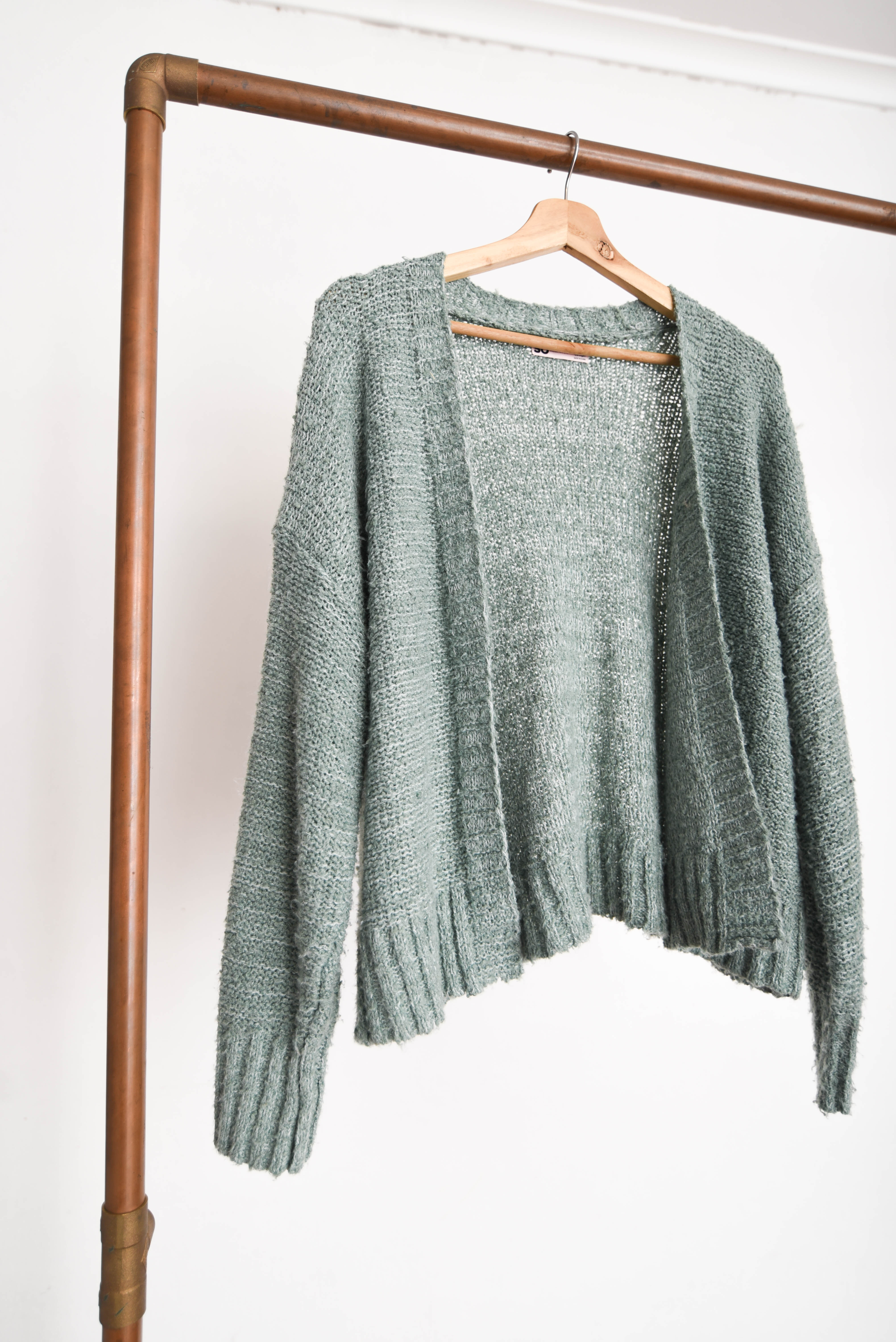 Chaleco tapado gris