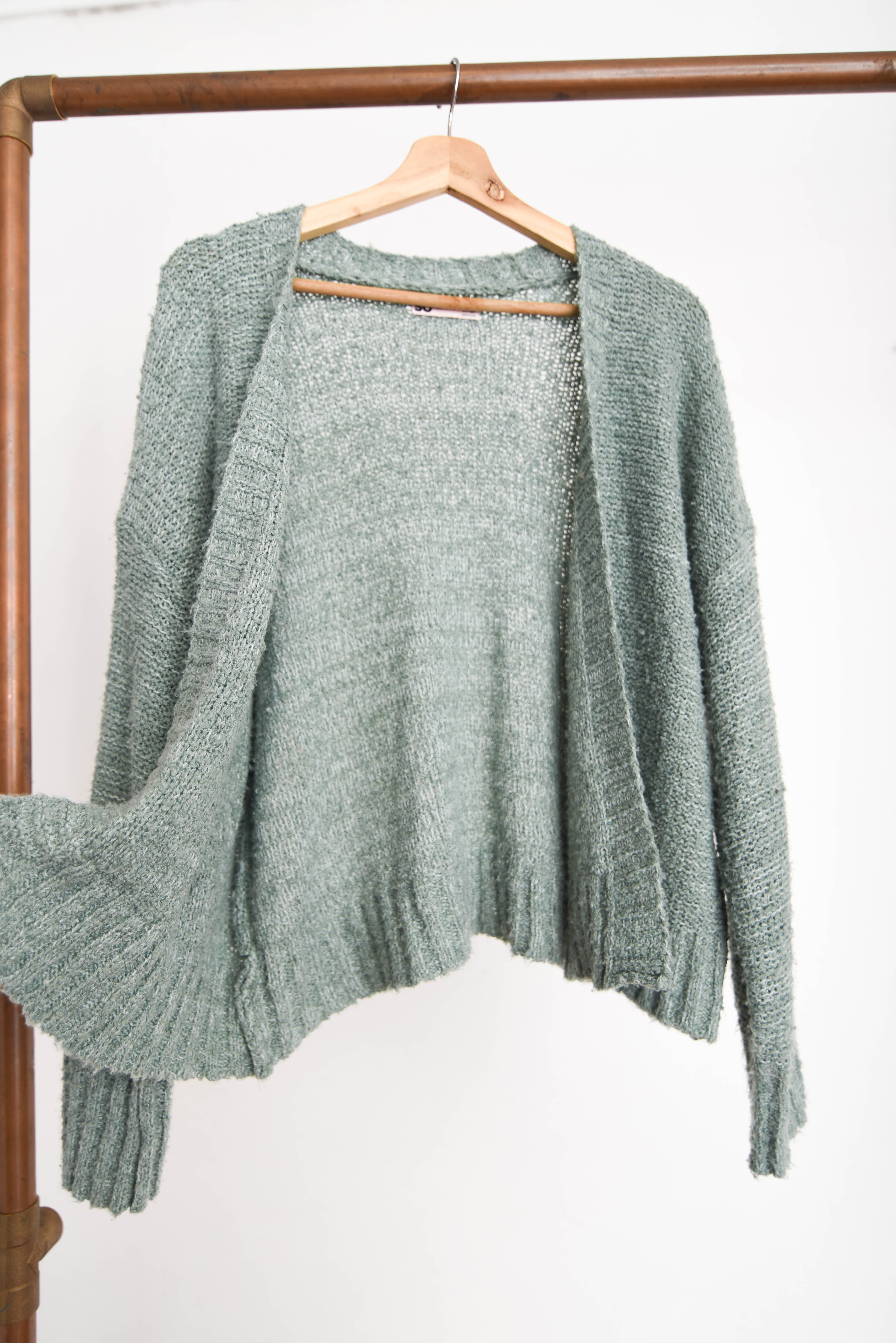Chaleco tapado gris