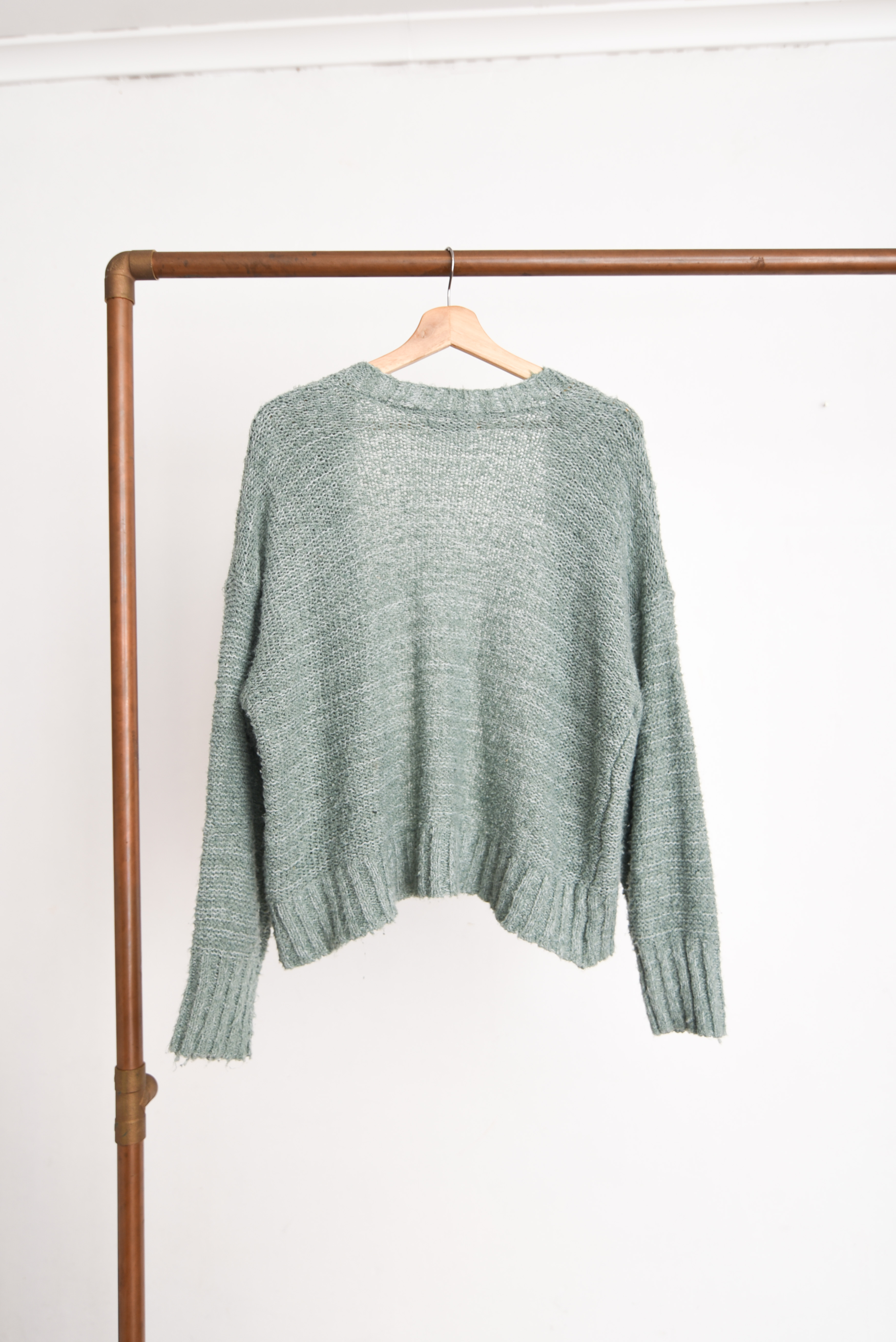Chaleco tapado gris