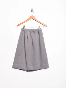Falda 80s gris 