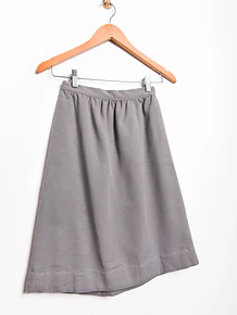 Falda 80s gris 