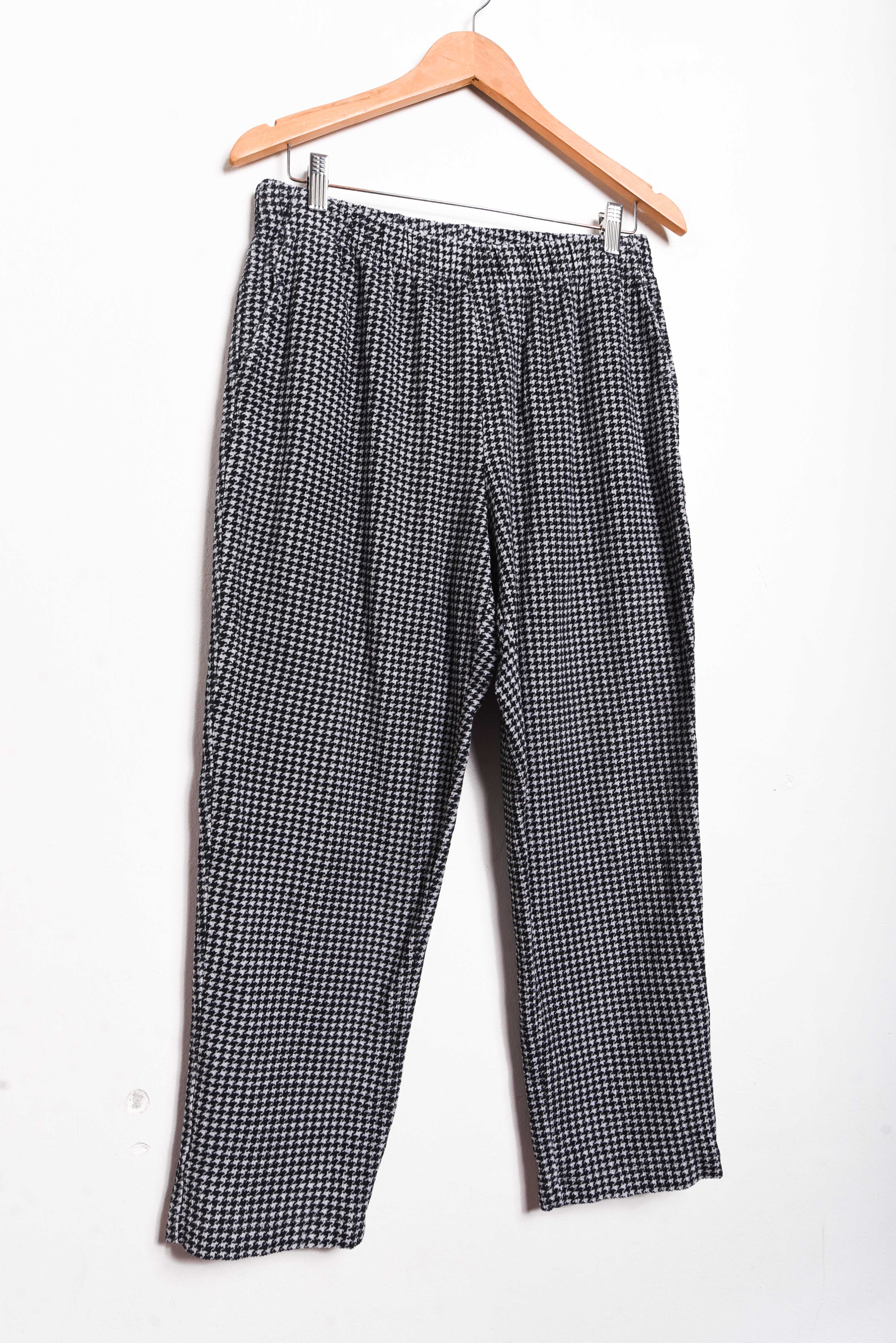 Pantalón pata de gallo cotelé