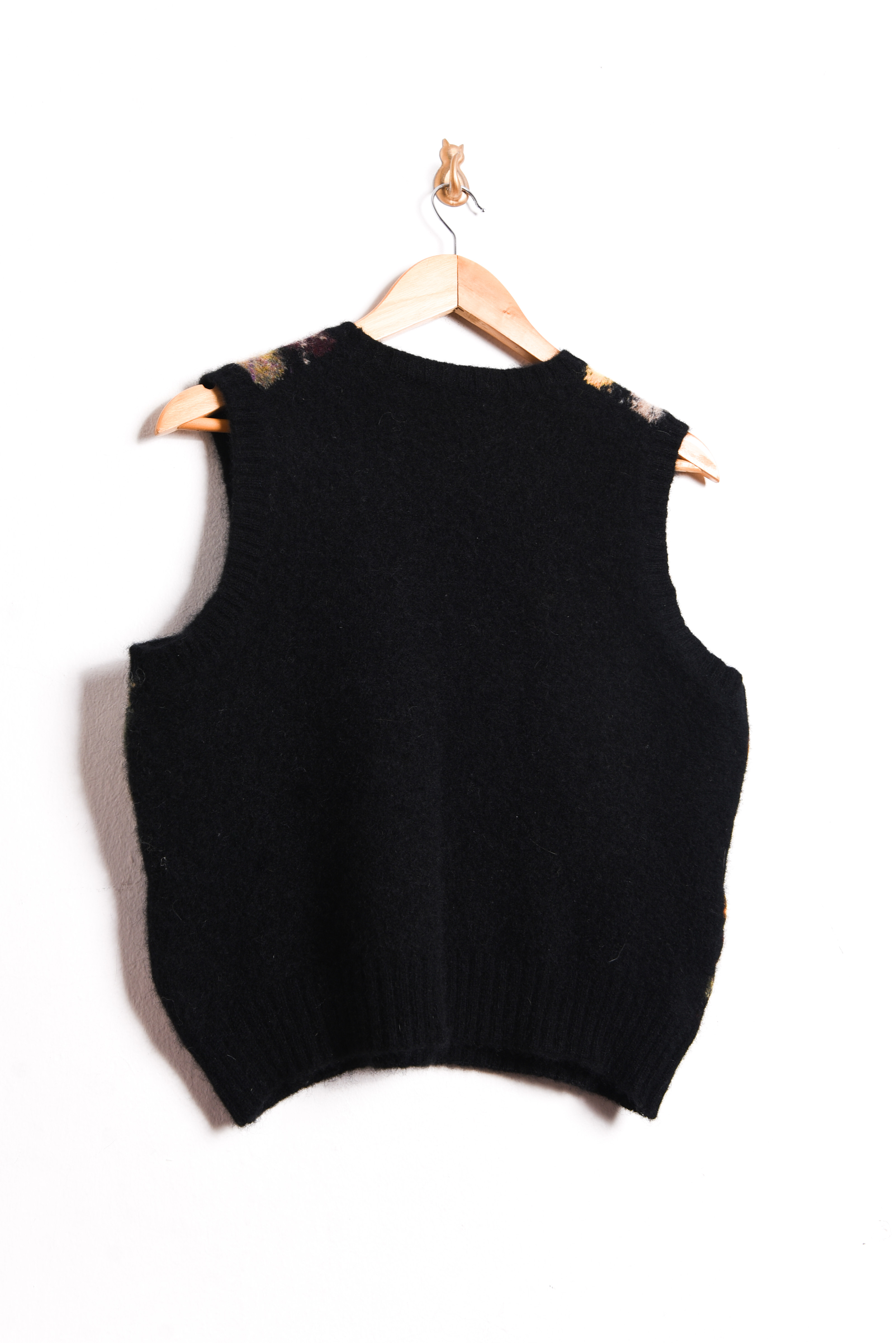 Sweater vest lana reworked vntg
