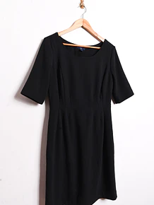 Vestido formal negro
