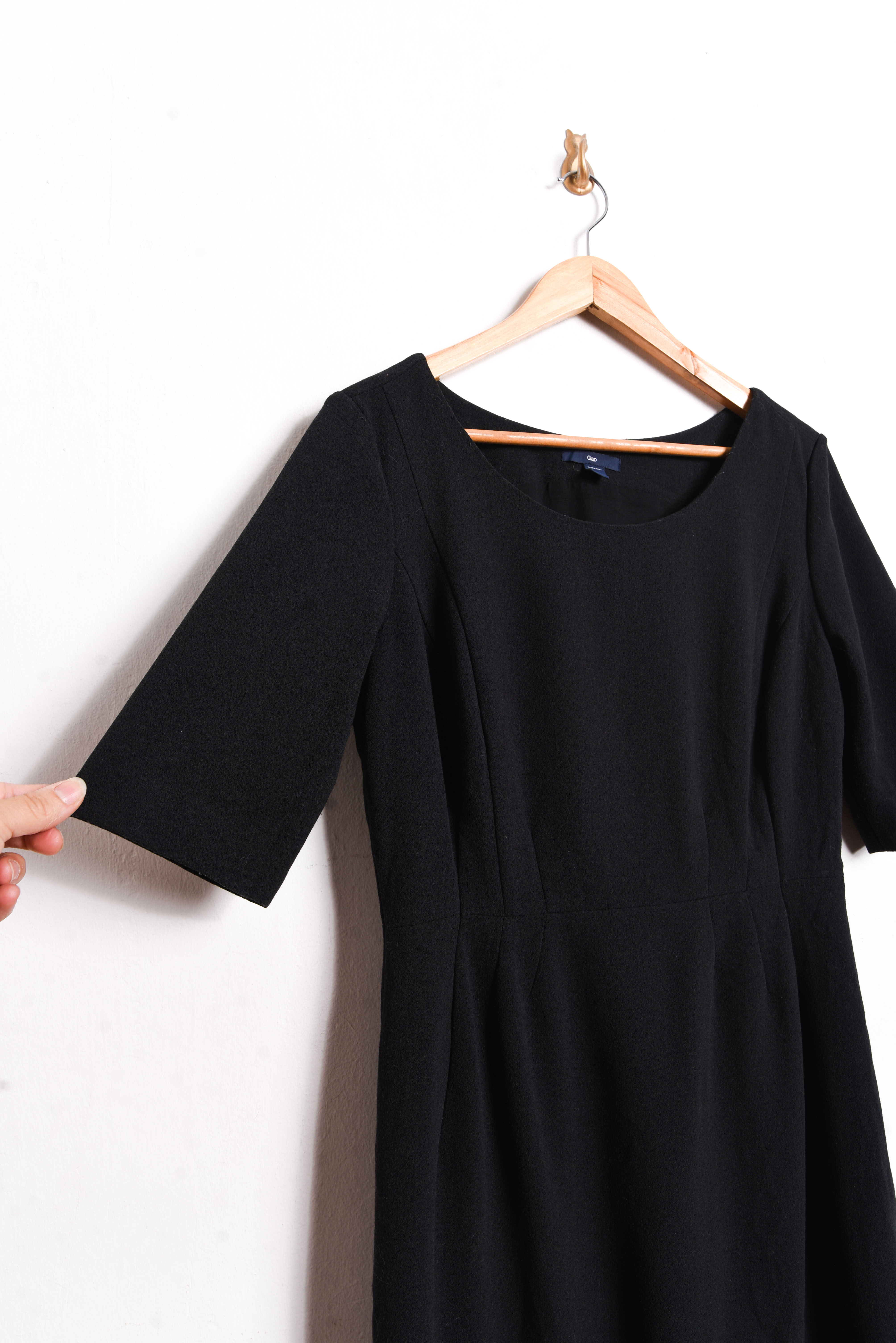Vestido formal negro