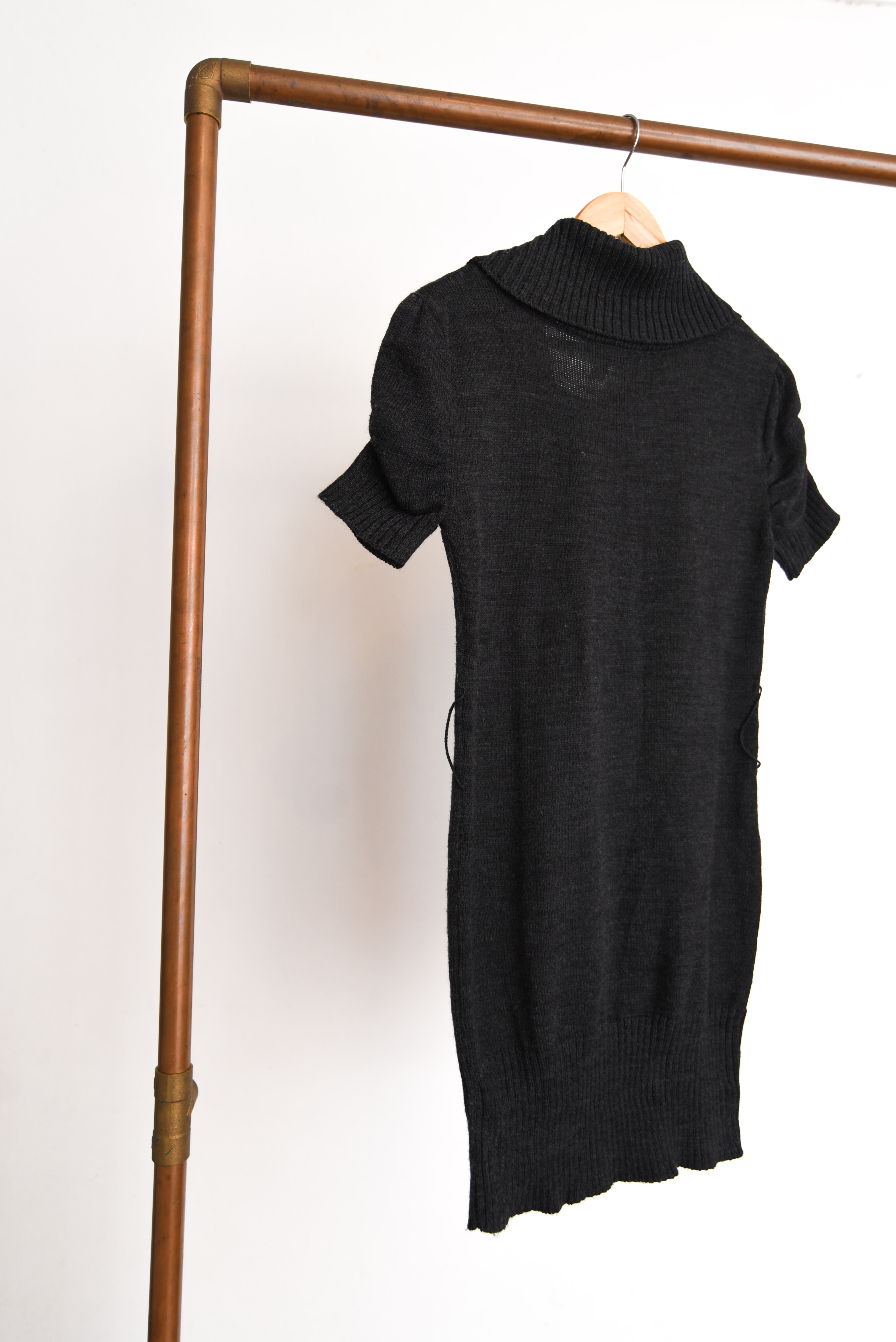 Vestido tejido grafito