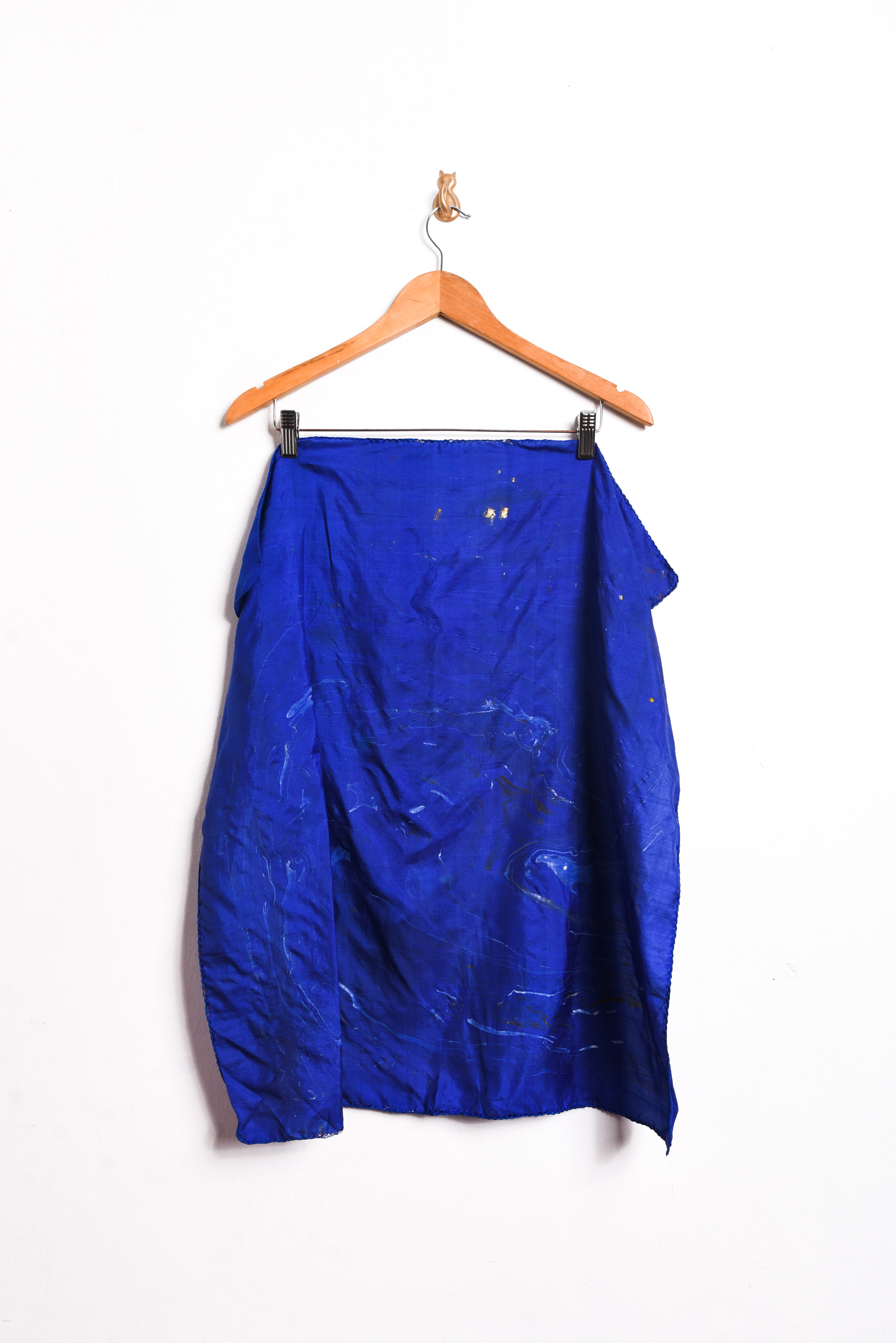 Pañuelo silk marmoleado handmade