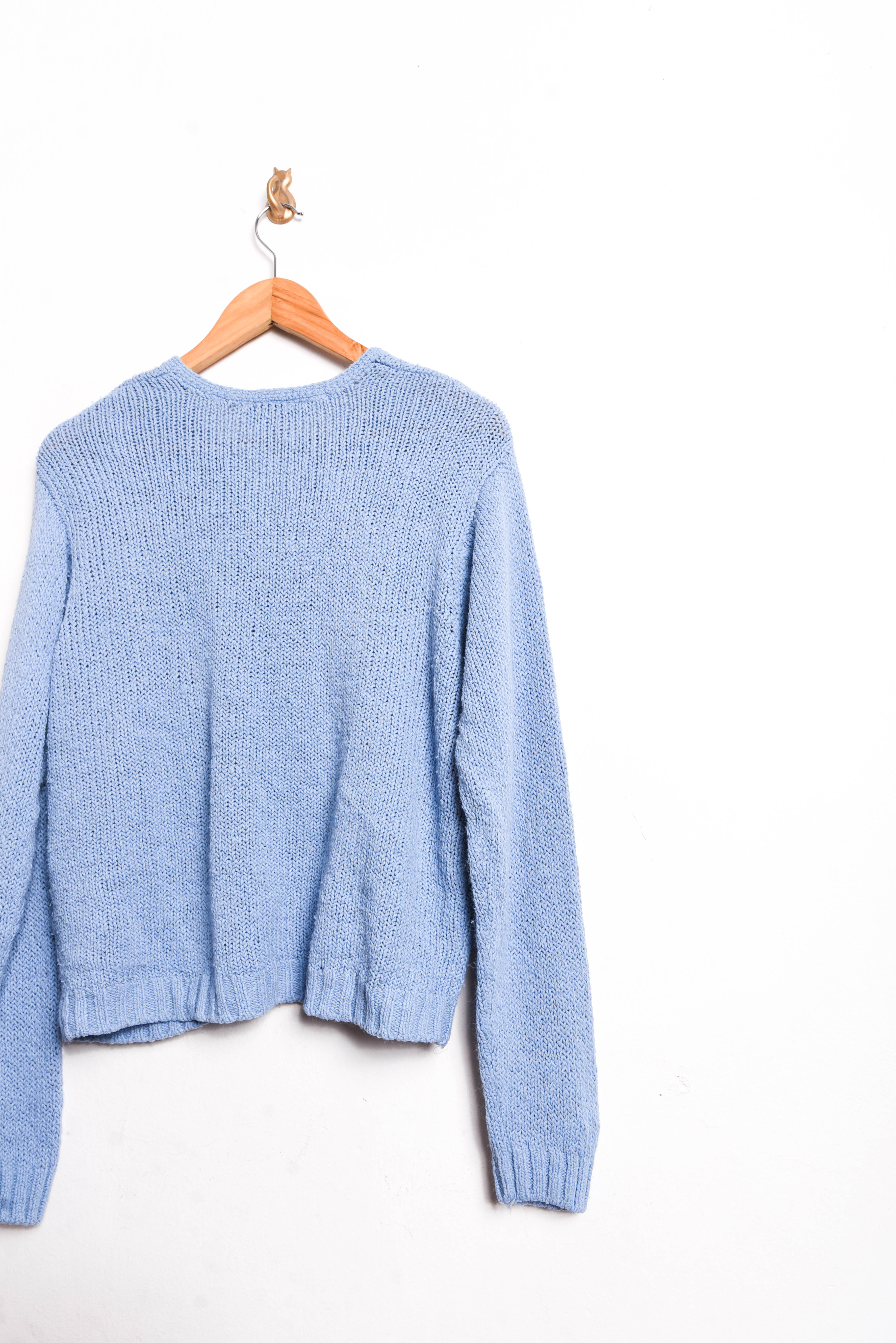 Cardigan baby blue vintage 90s
