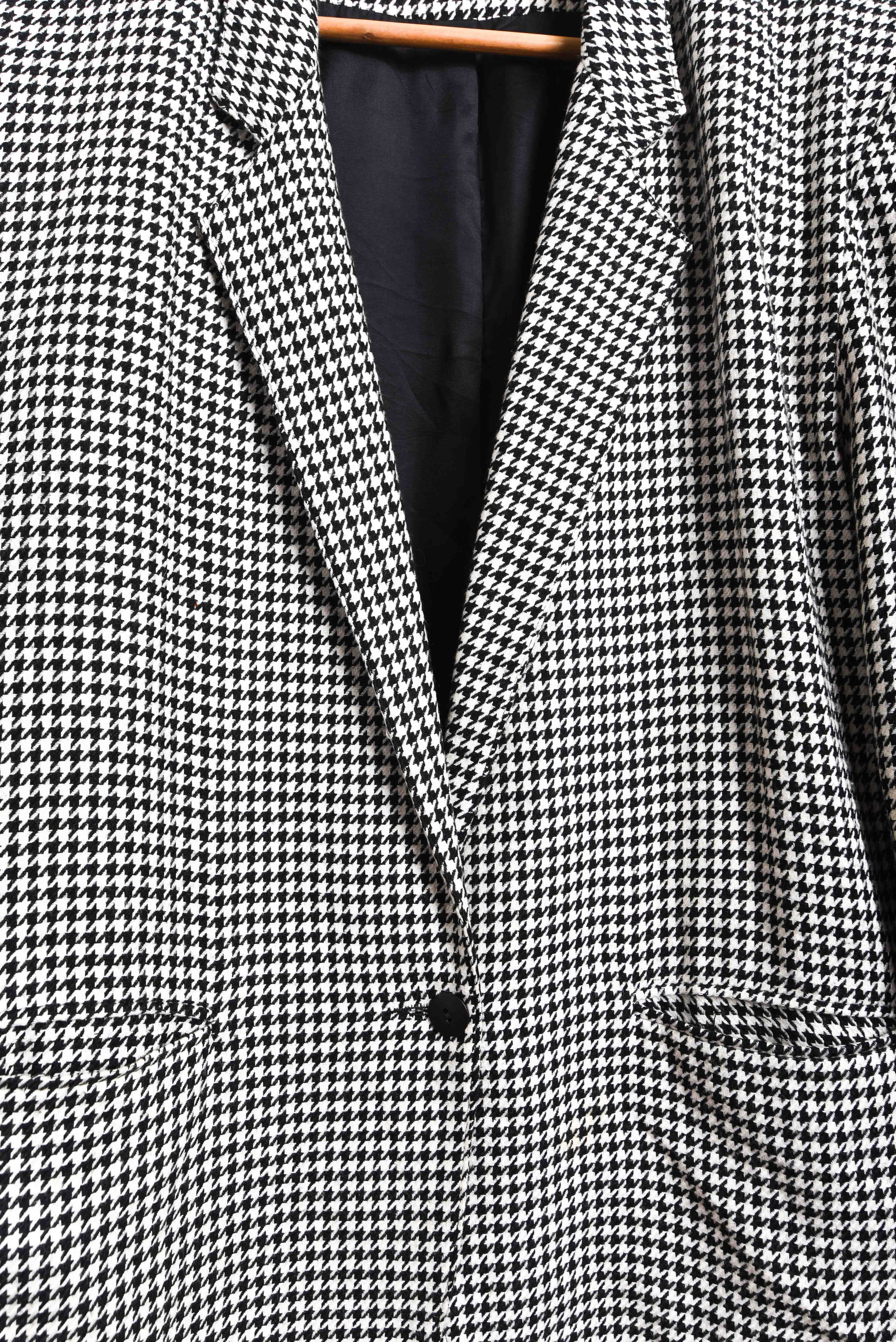 Blazer b&w pata de gallo 90s