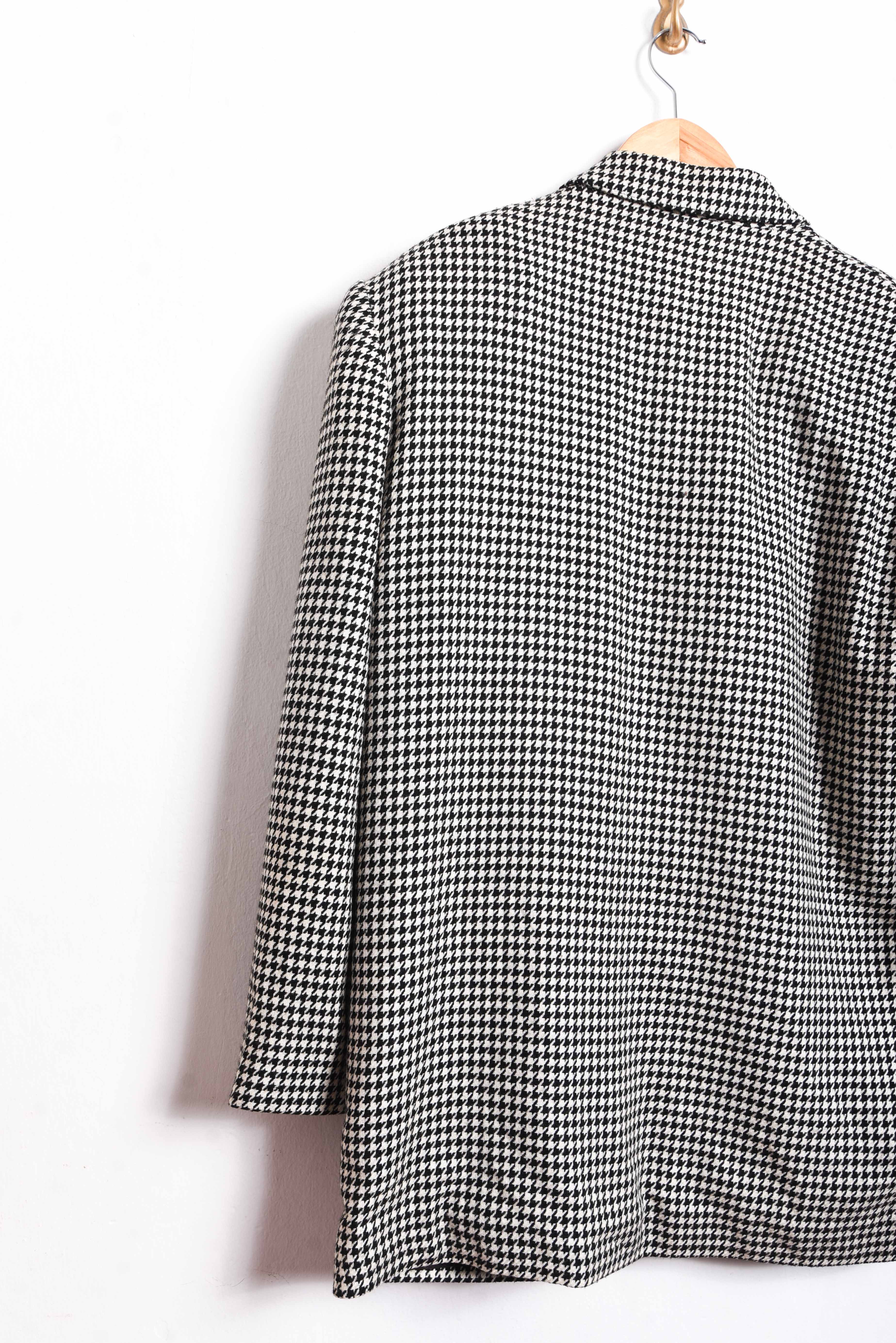 Blazer b&w pata de gallo 90s