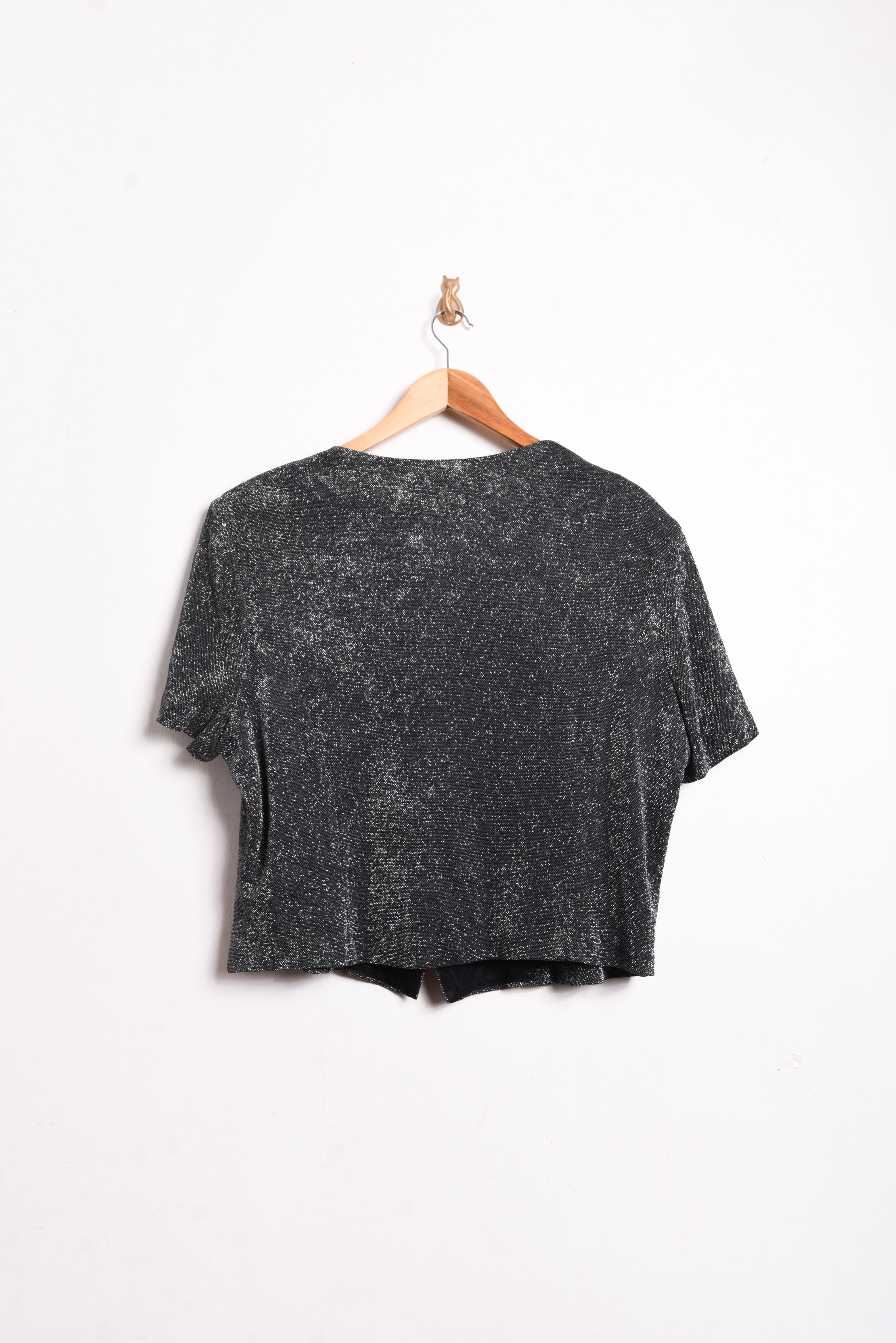 Blusa shiny lurex 90s