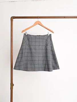 Falda gris Gales campana