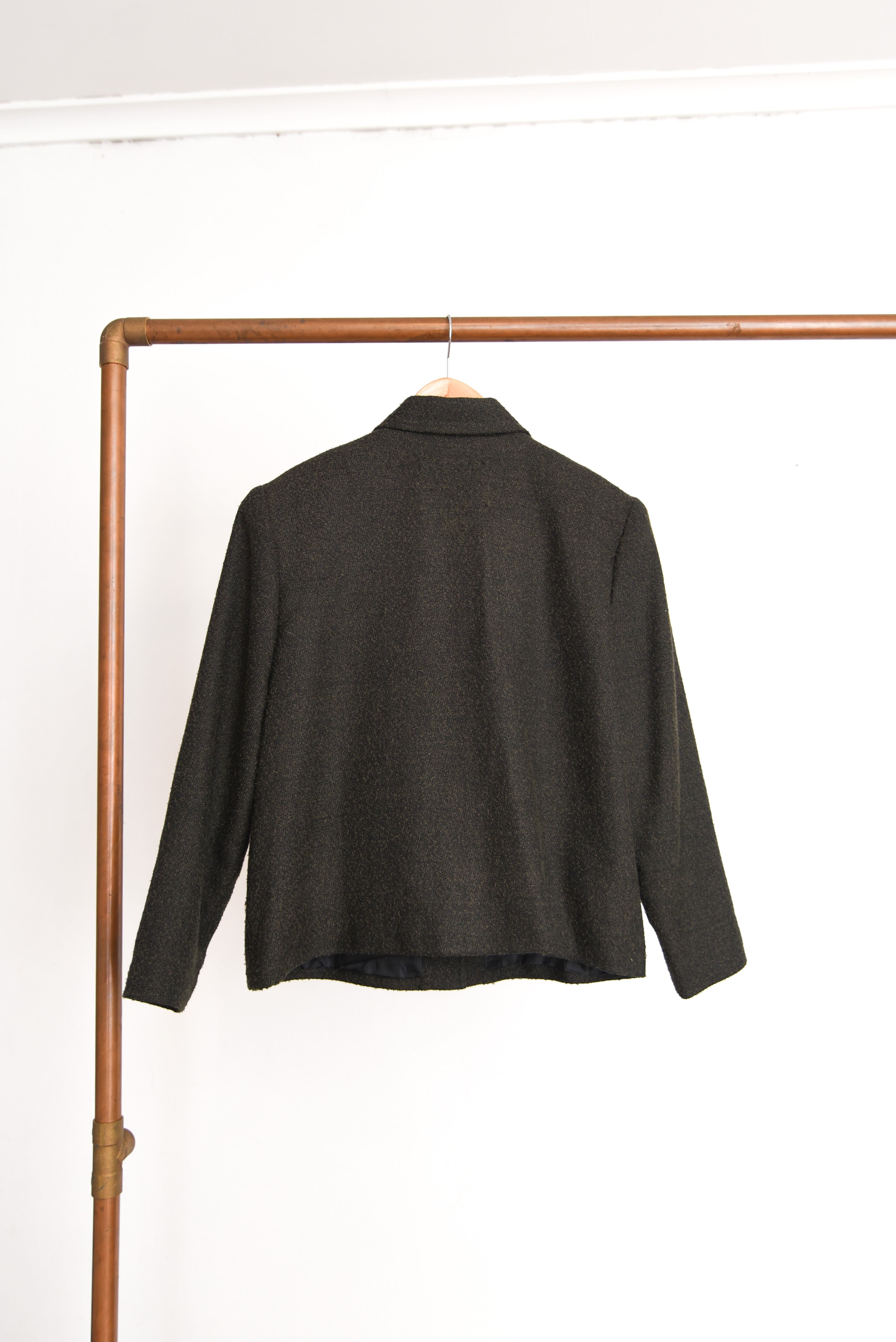 Chaqueta verde 90s botones