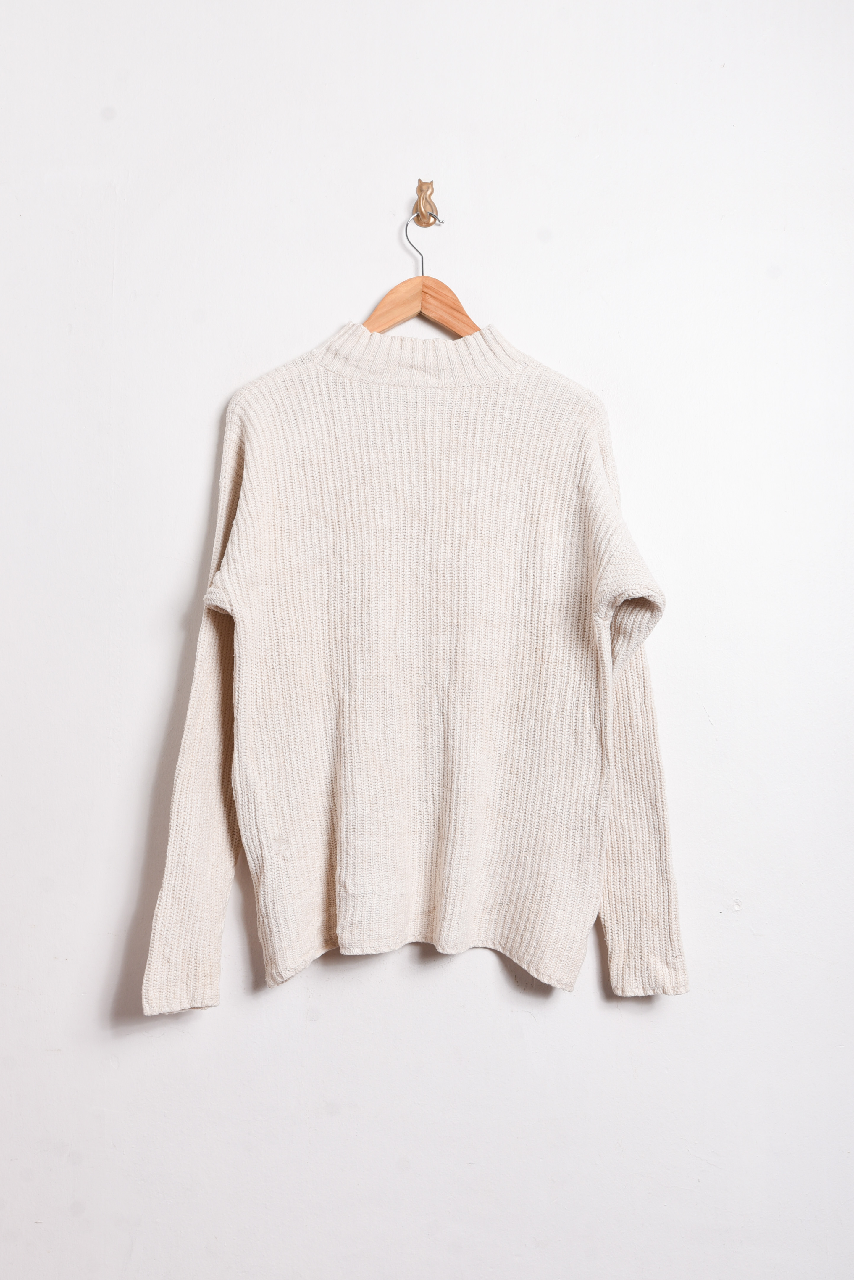 Chaleco marfil silk vintage