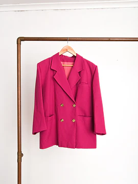 Blazer vintage 90s magenta