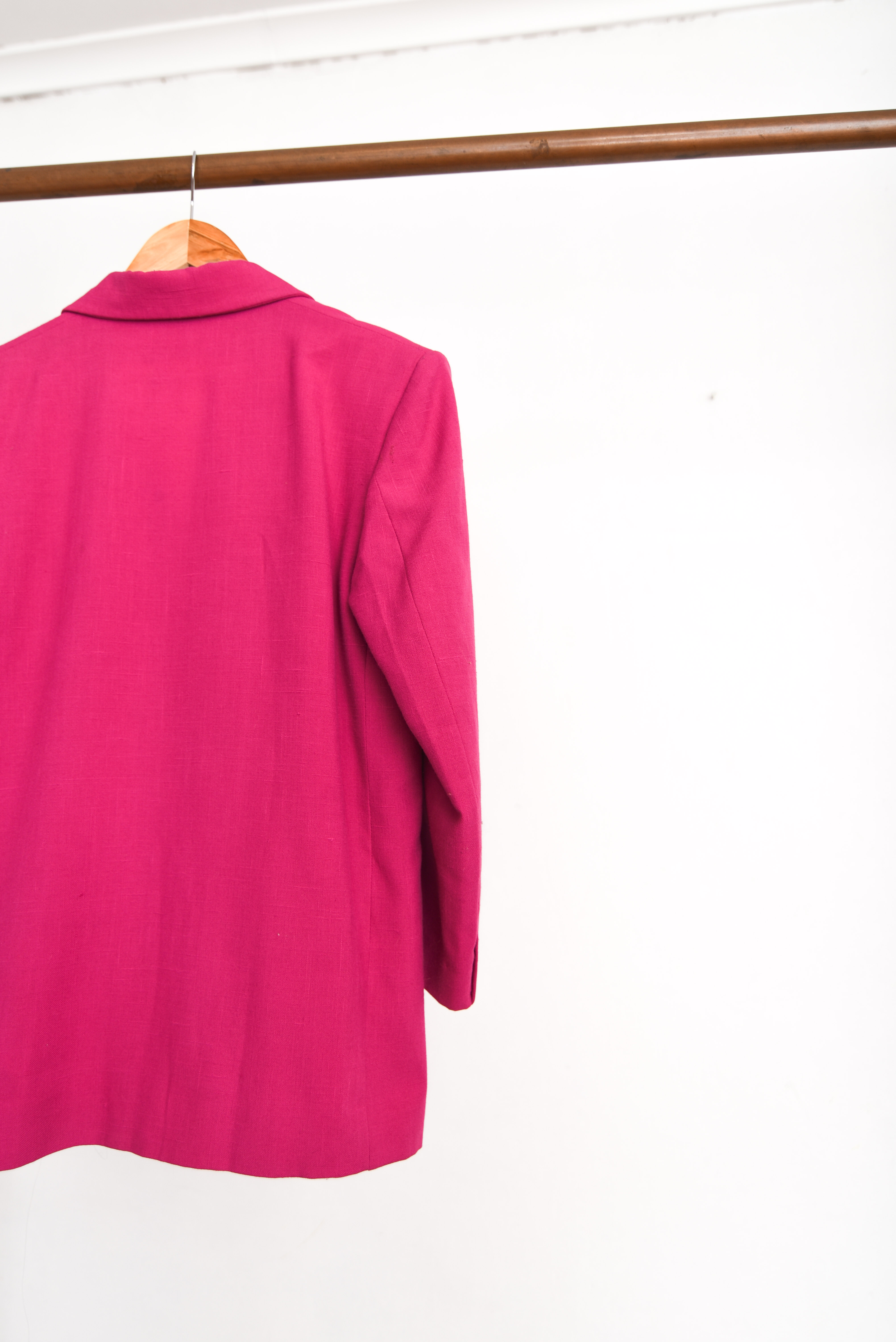 Blazer vintage 90s magenta