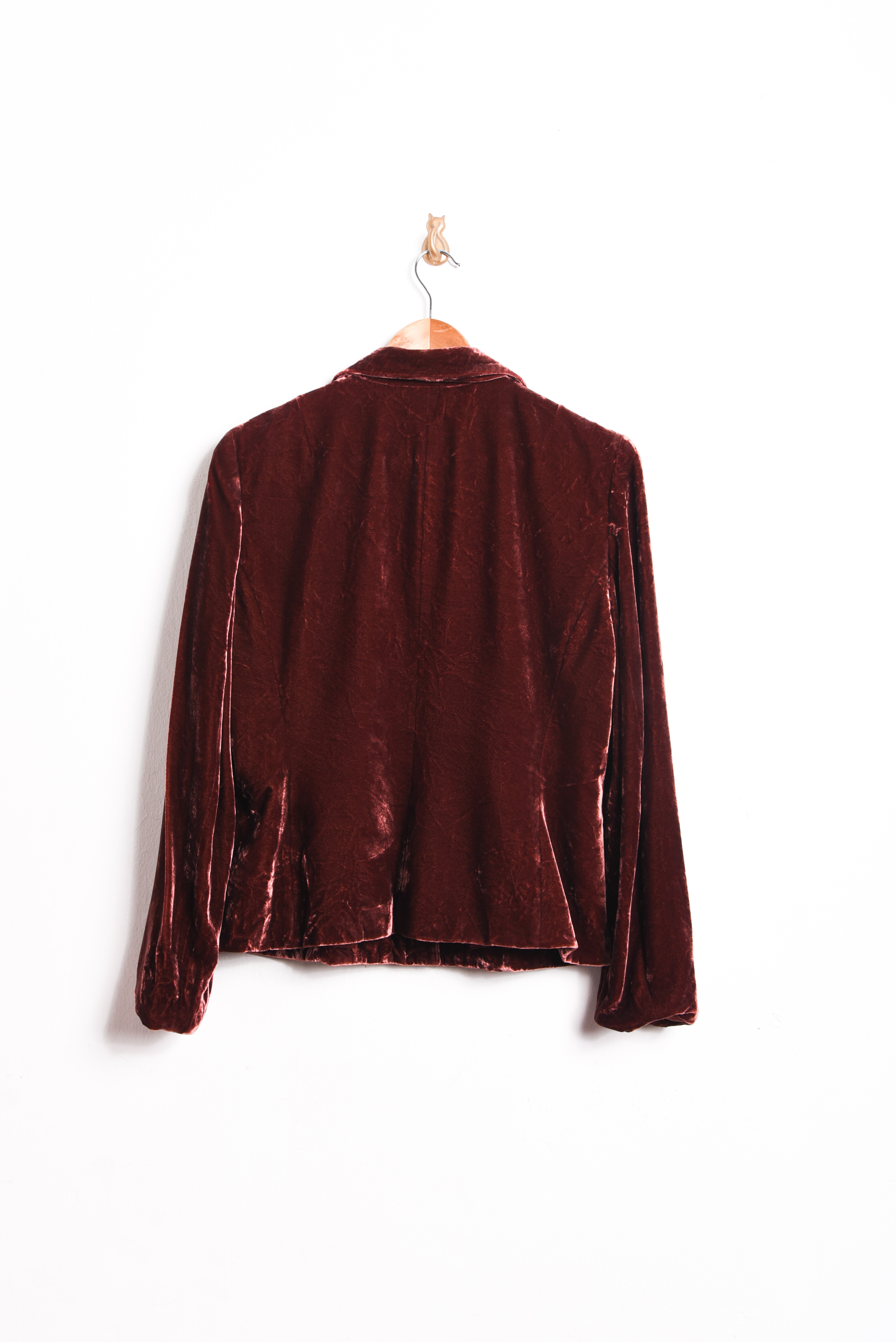 Blazer granate velvet