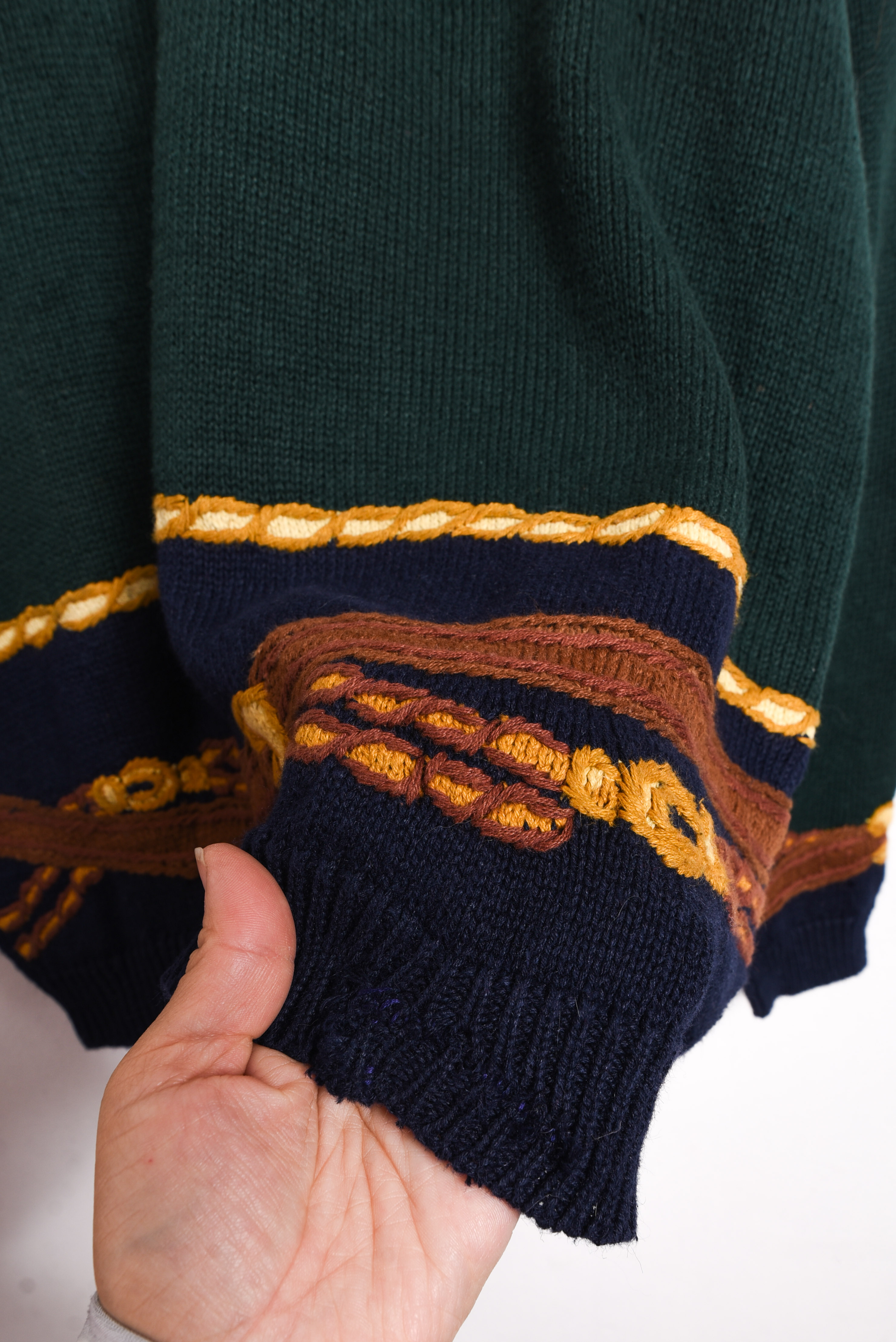 Chaleco 90s equestrian vintage reworked