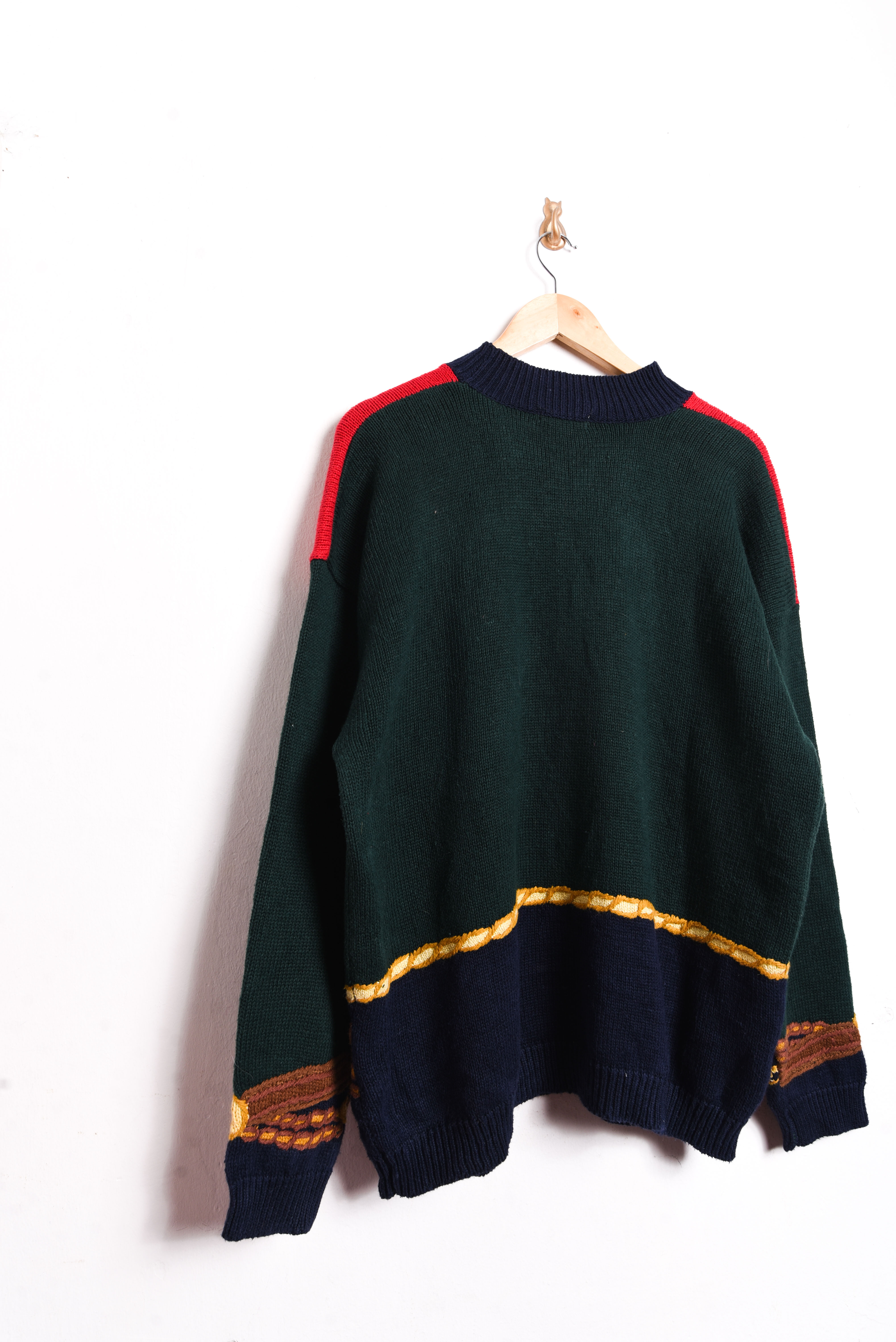 Chaleco 90s equestrian vintage reworked