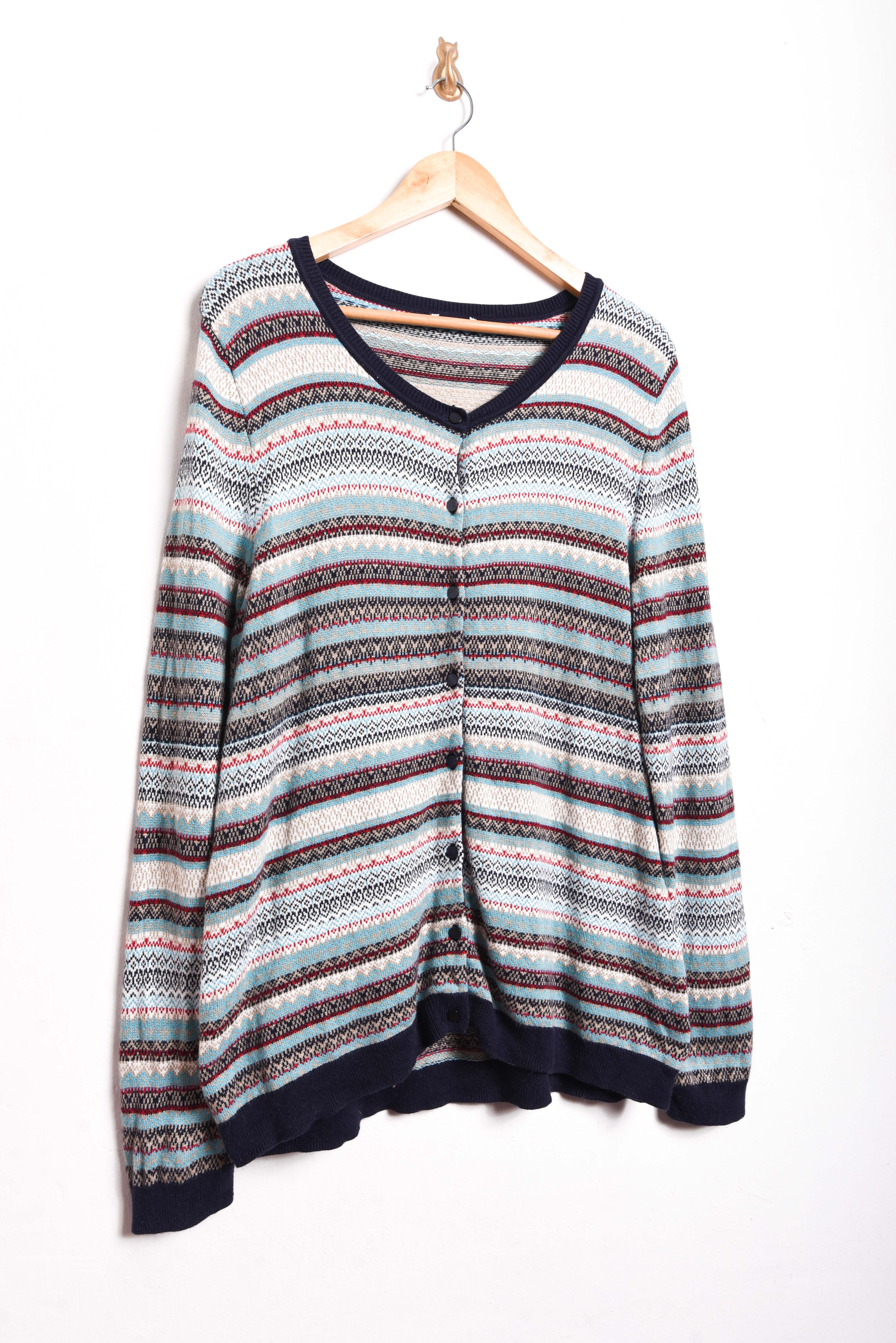 Cardigan nordic botones