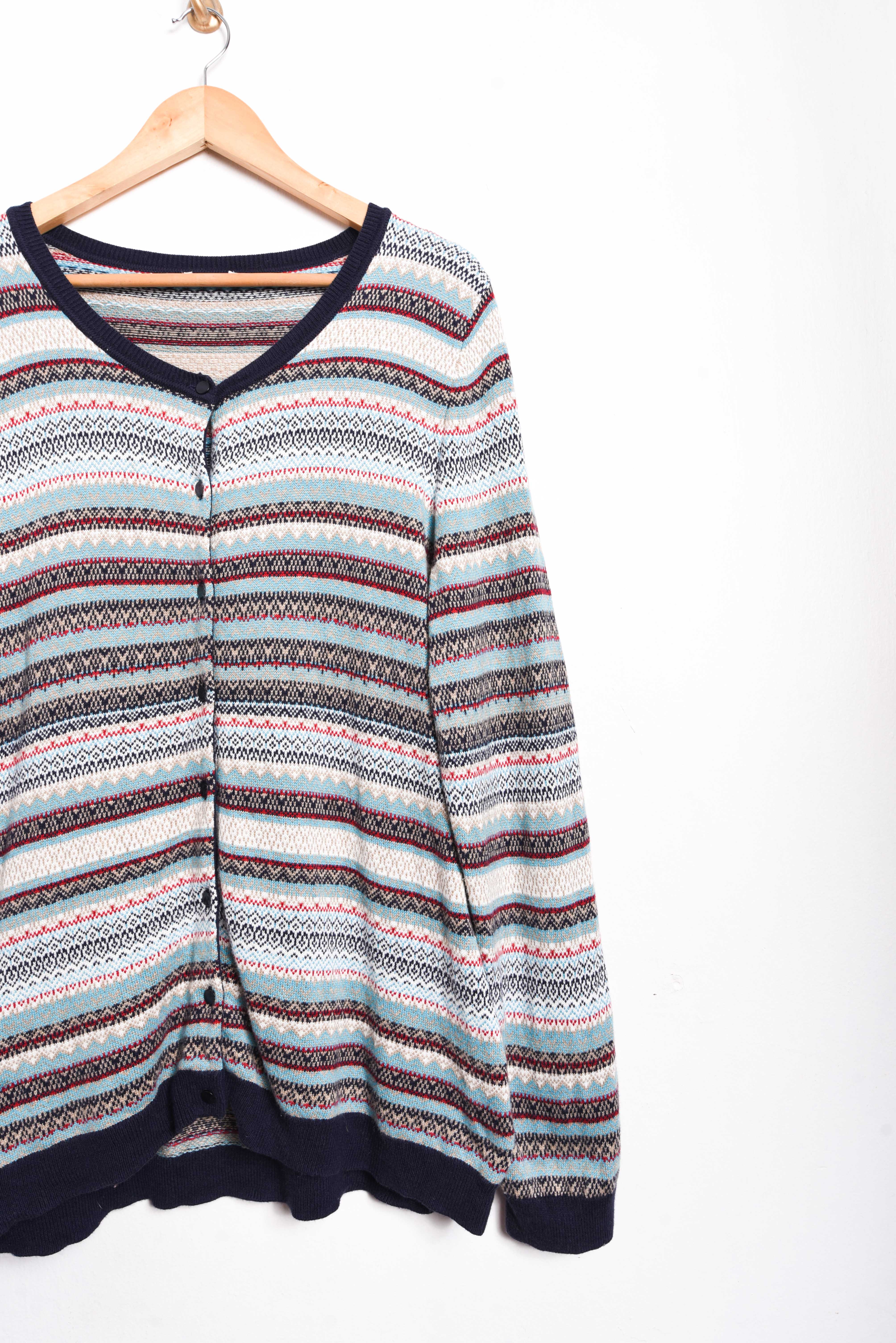 Cardigan nordic botones