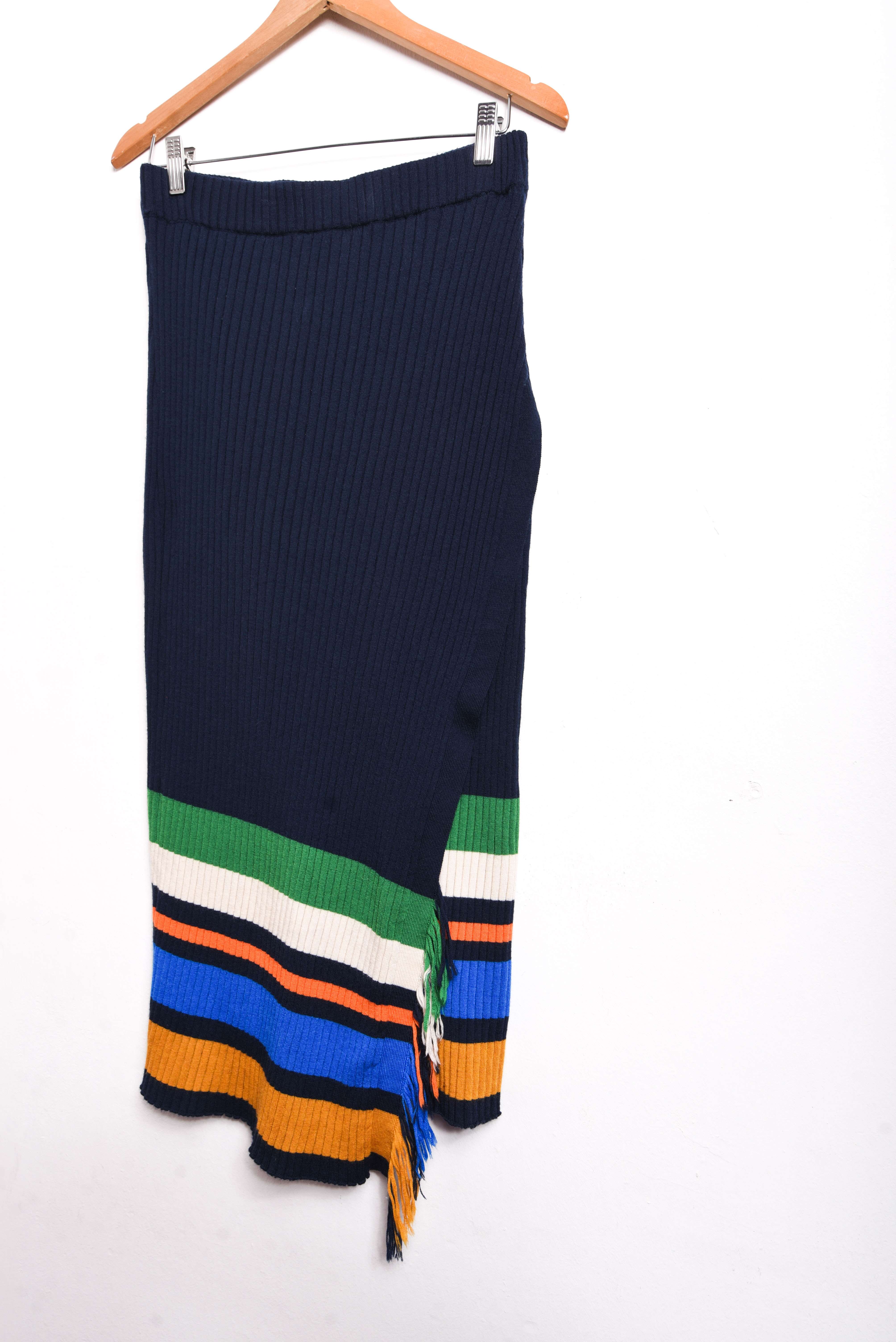 Falda knit multicolor lana merino